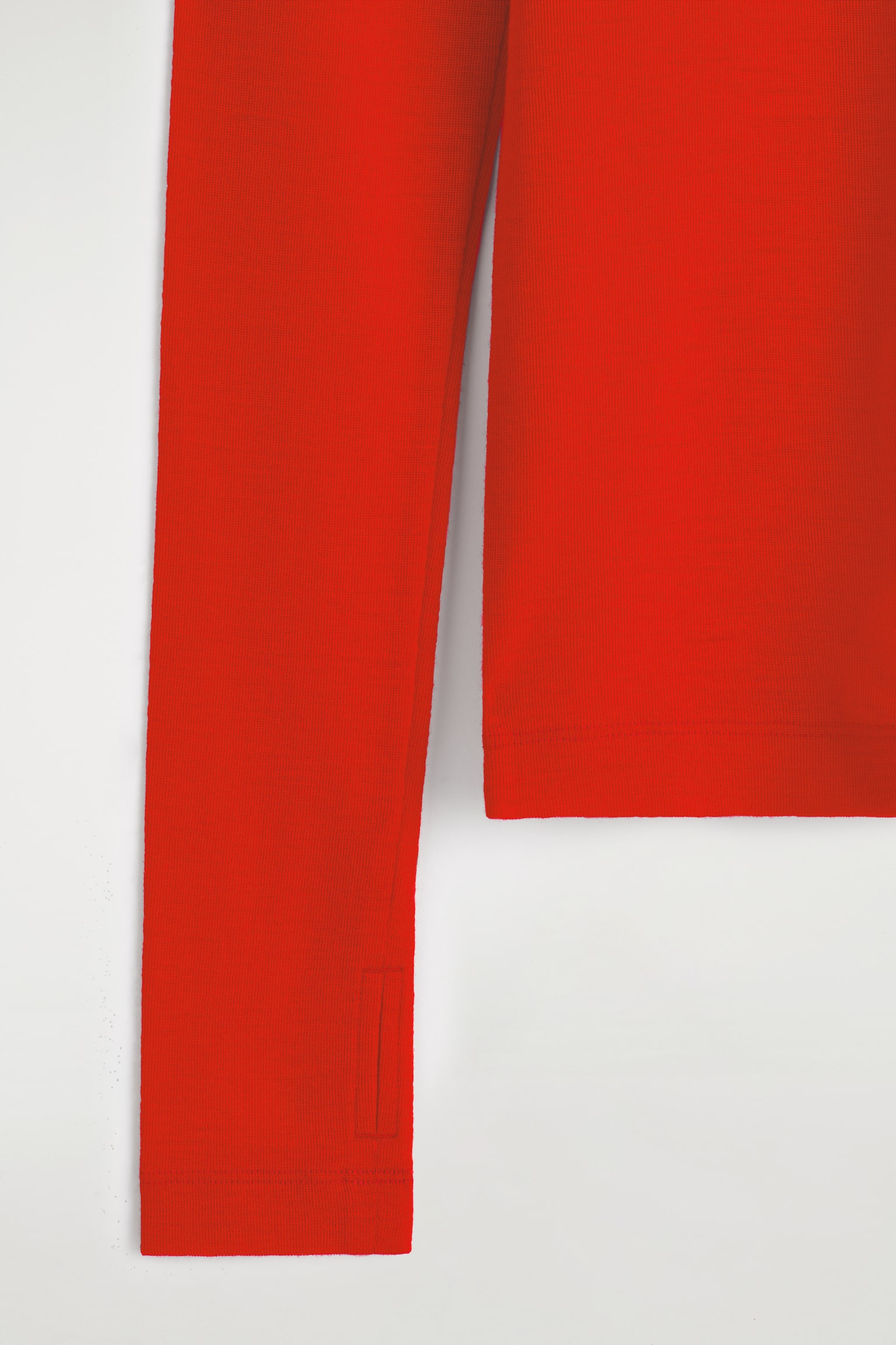 POLOJUMPER I REN ULL - ORANGE - 3