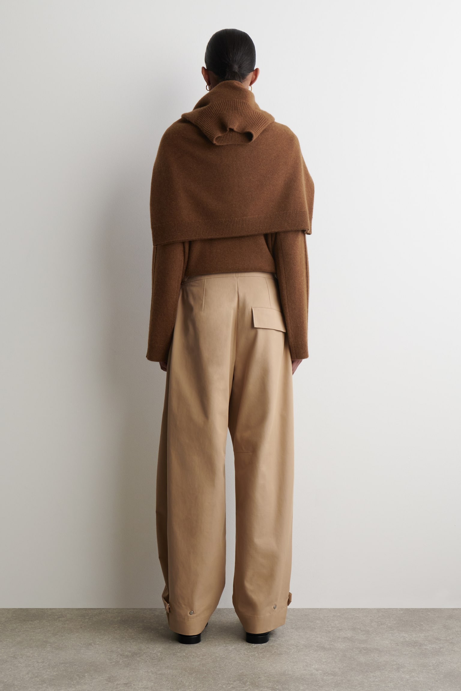 UTILITY-HOSE MIT BARREL-BEIN - BEIGE - 4