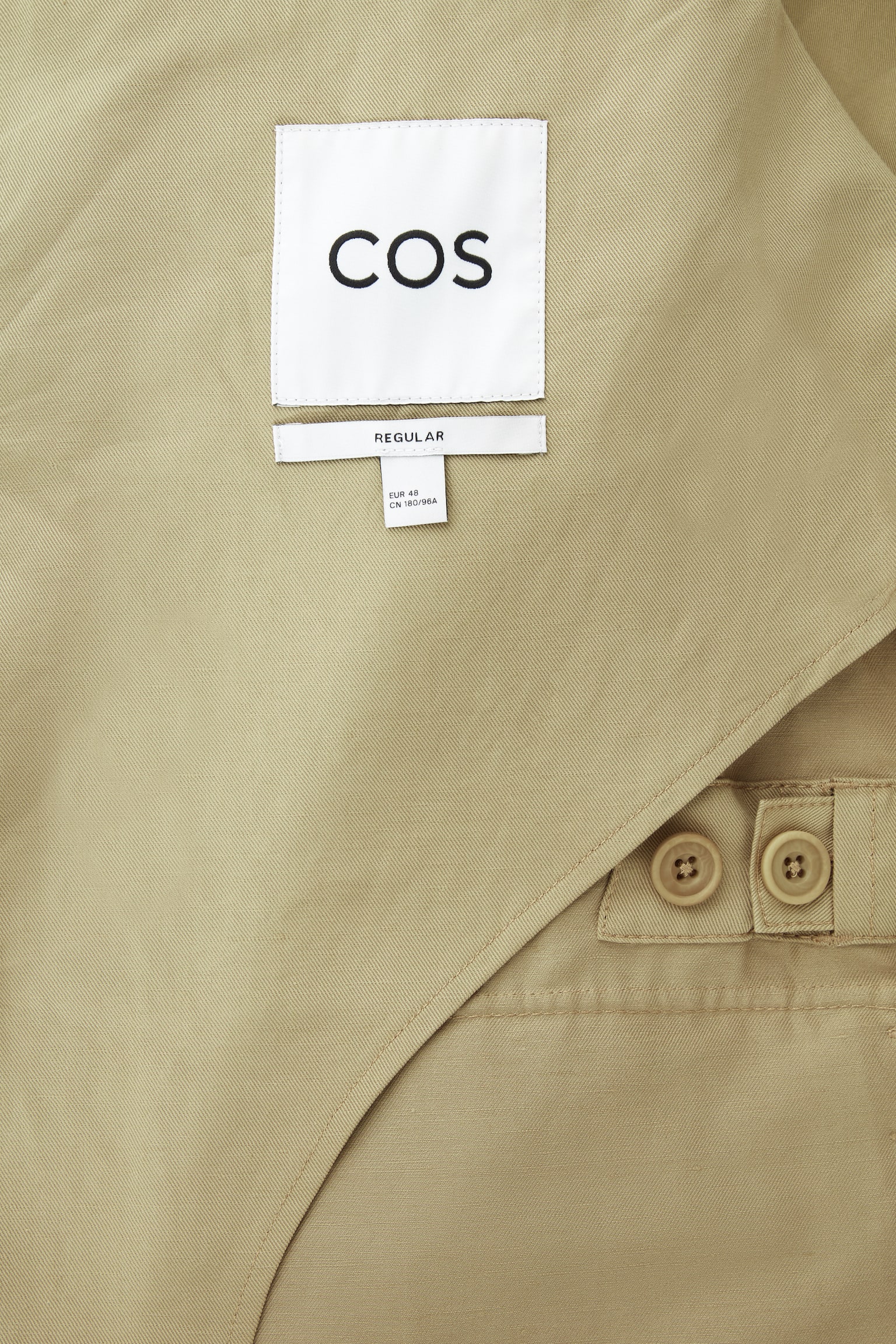 LINEN FIELD JACKET - BEIGE - 2