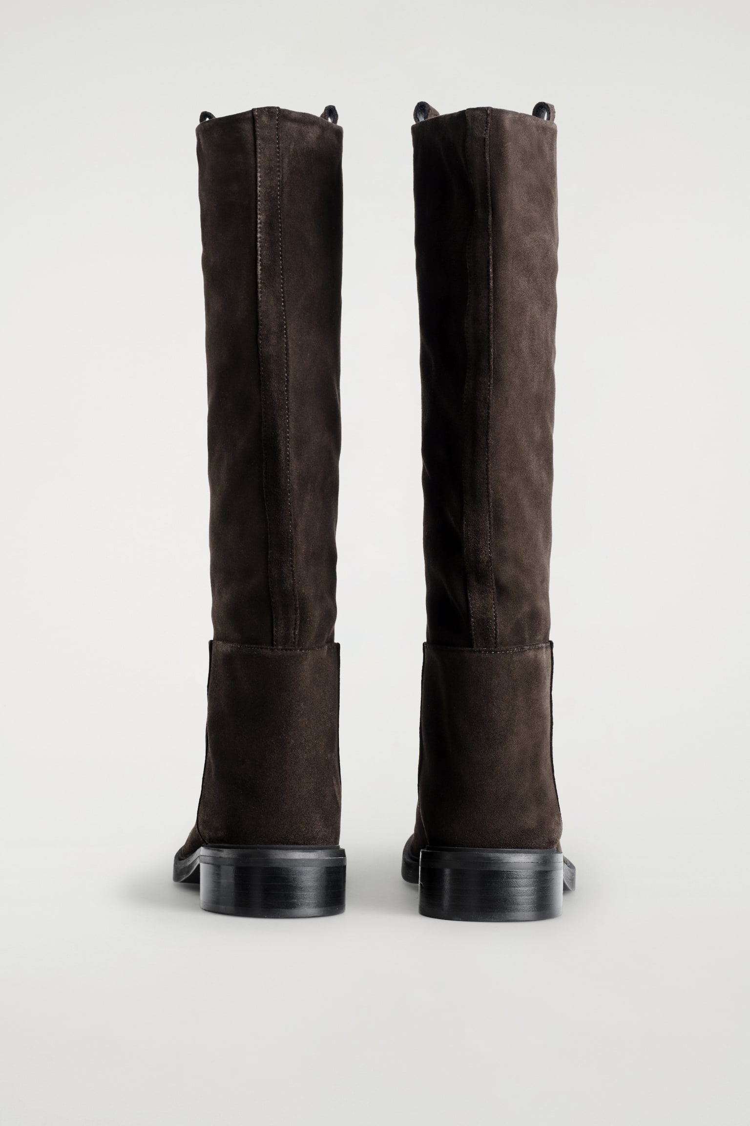 REITSTIEFEL AUS VELOURSLEDER - BRAUN - 7