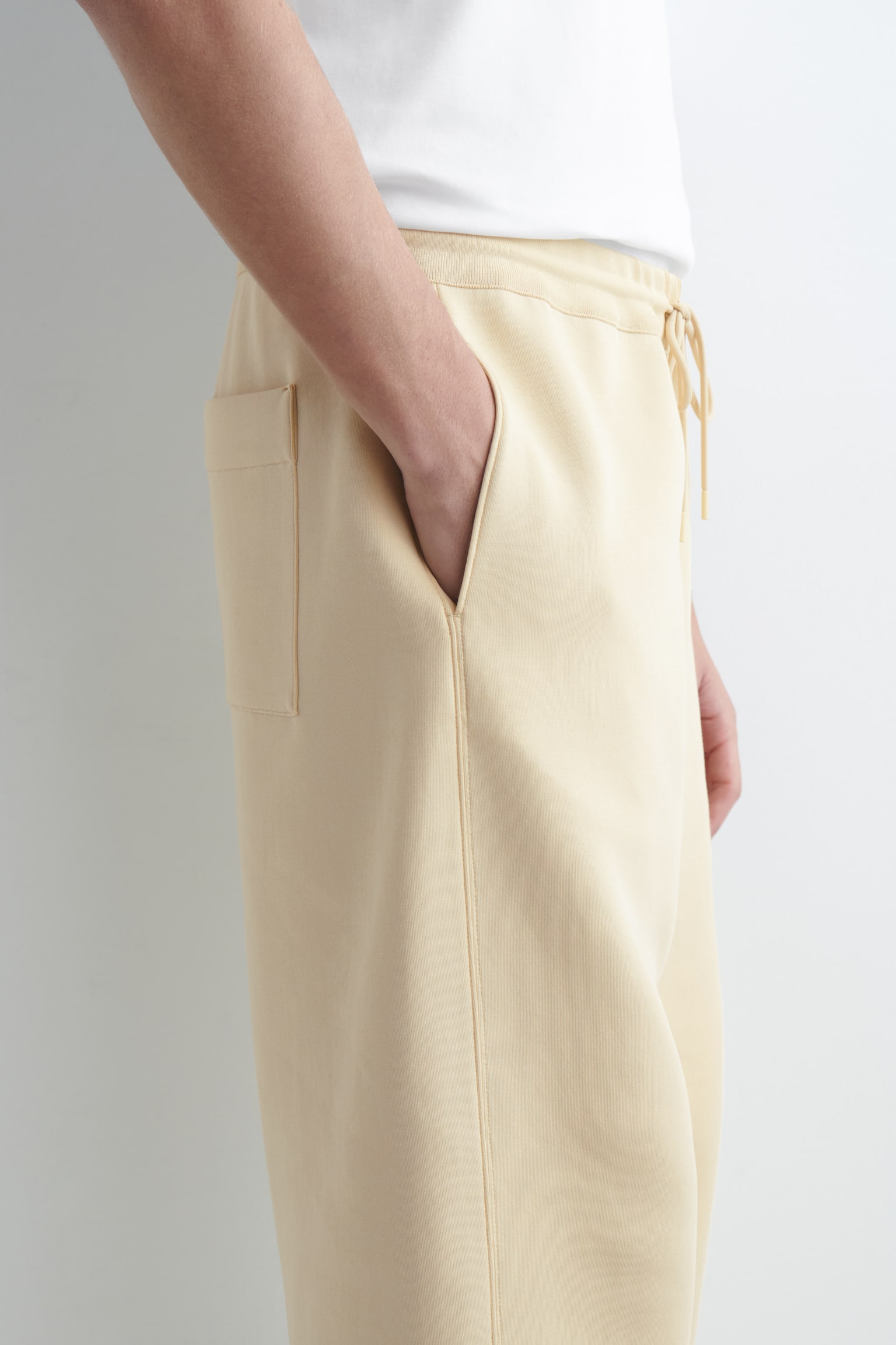 JOGGINGBYXOR I SCUBAMATERIAL - GUL - 5