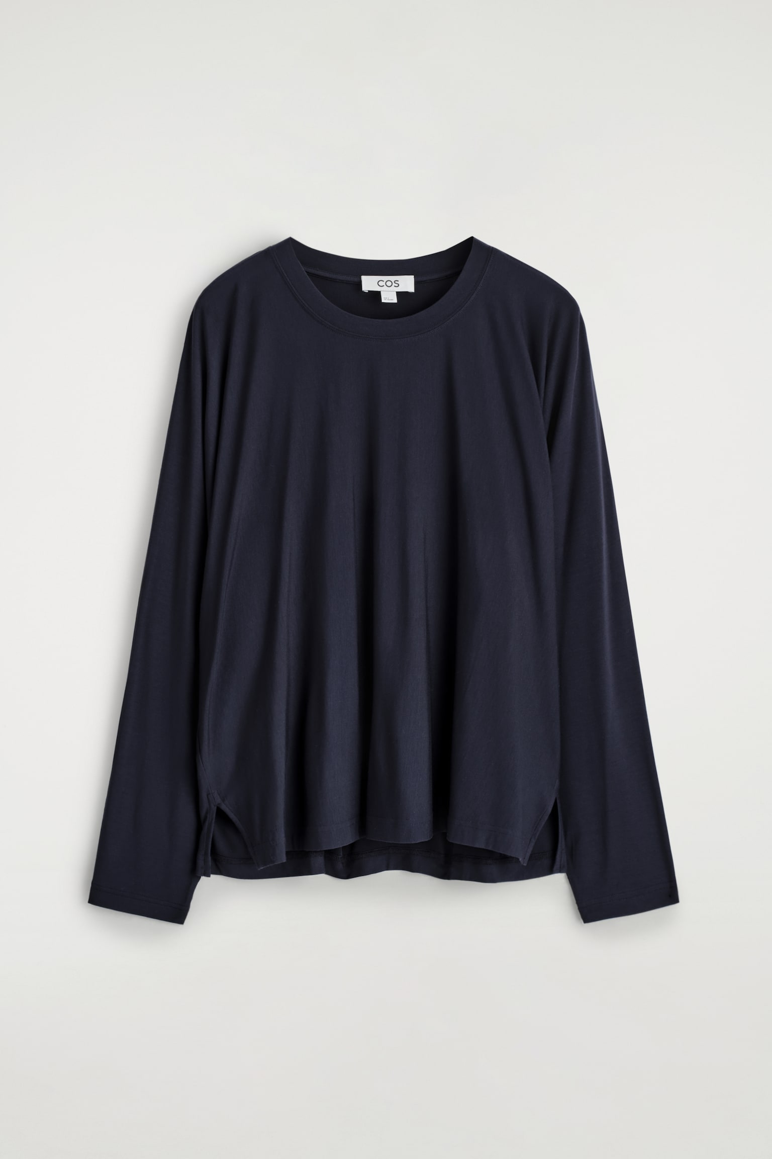 jersey top met lange mouwen - MARINEBLAUW - 2