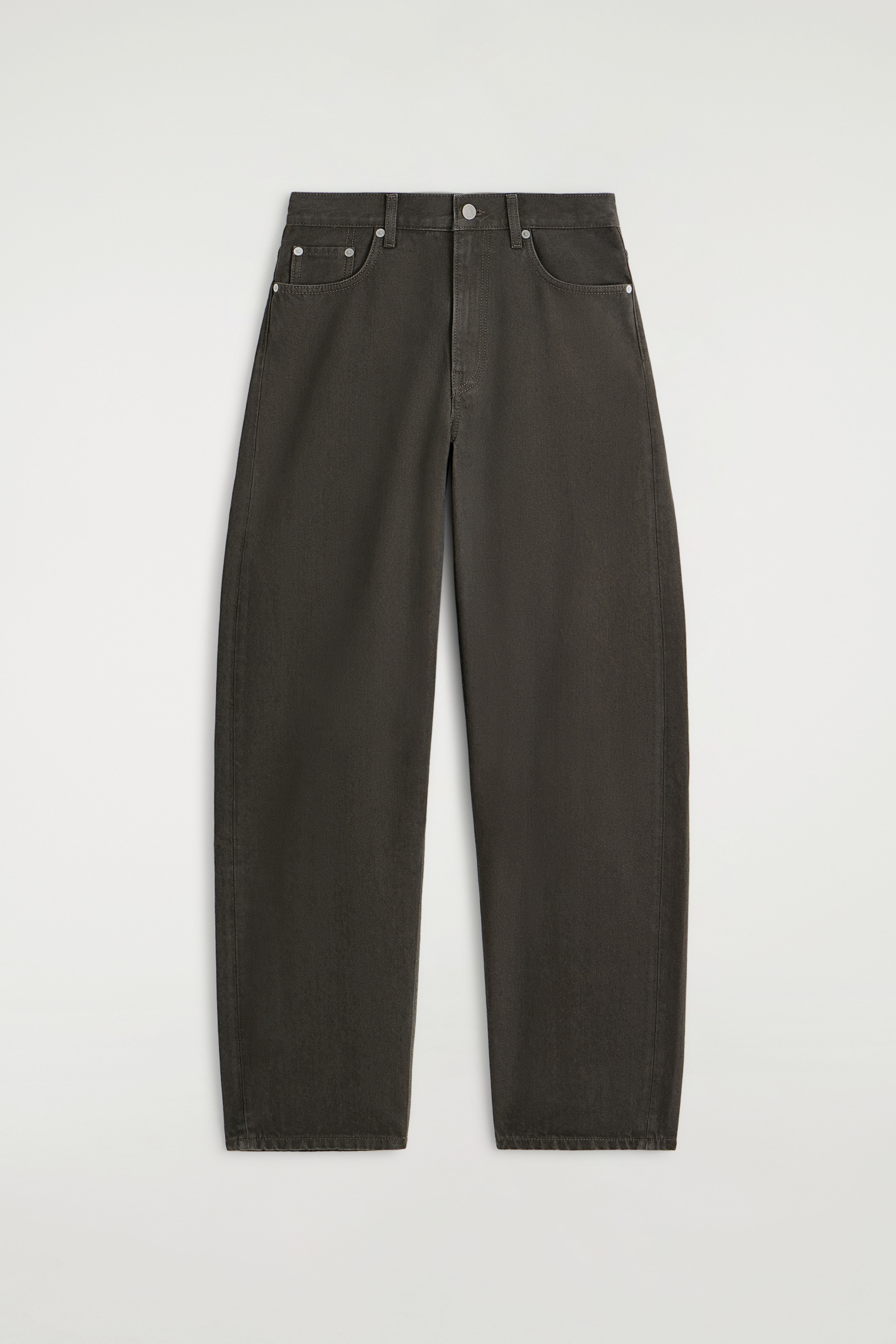 BAY JEANS MIT BARREL-BEIN - KHAKIBRAUN/SCHWARZ/Dunkelblau/WEISS/Blau