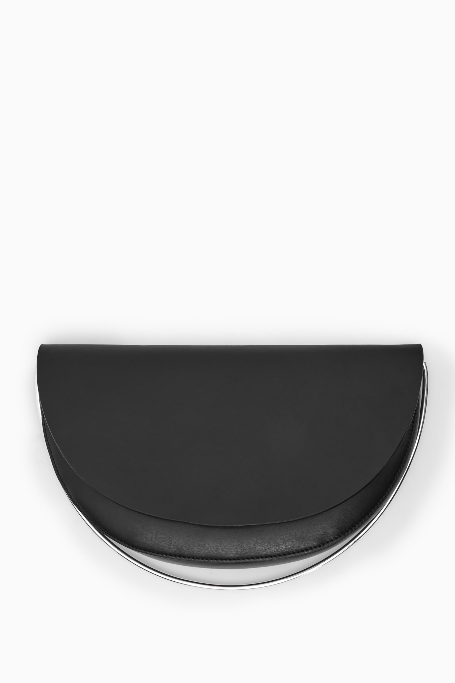 THE HALO LEATHER SADDLE BAG - BLACK - 2