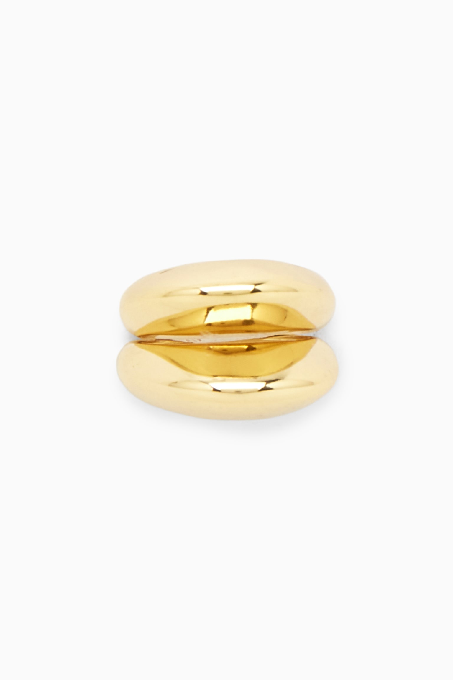 TWO-PACK DOMED RINGS - GOLD - 2