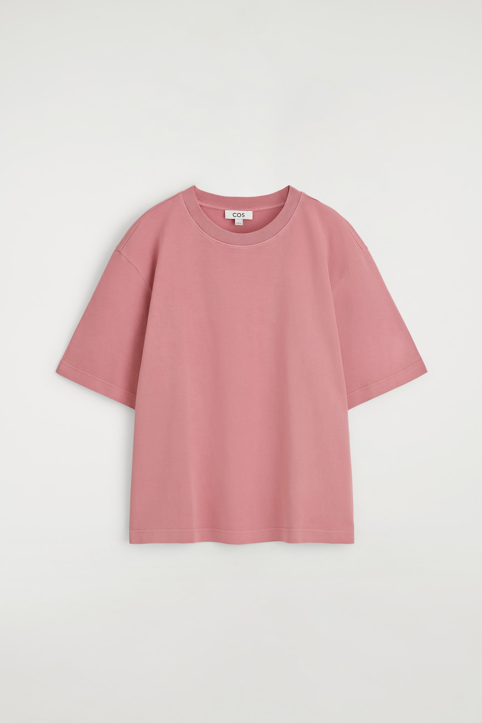 OVERSIZED-T-SHIRT - ROSA/DUNKELBRAUN/SCHWARZ/WEISS - 2