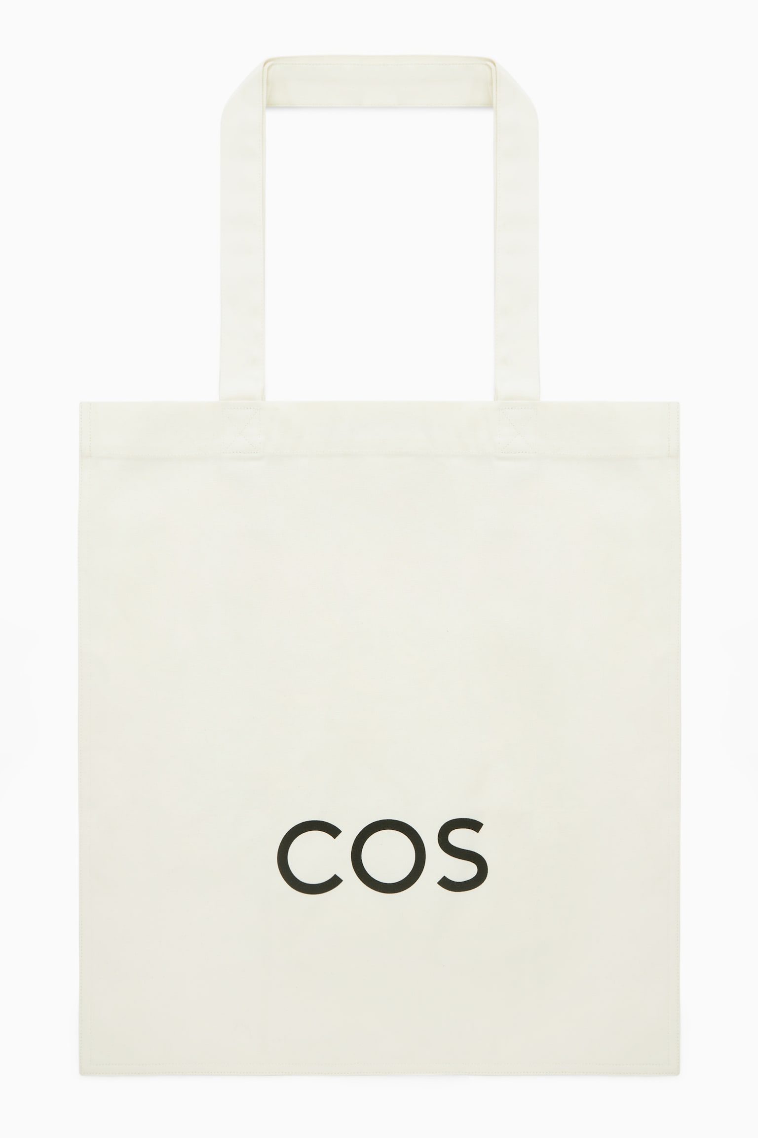 COS EQUALITY CANVAS TOTE BAG - WHITE - 2