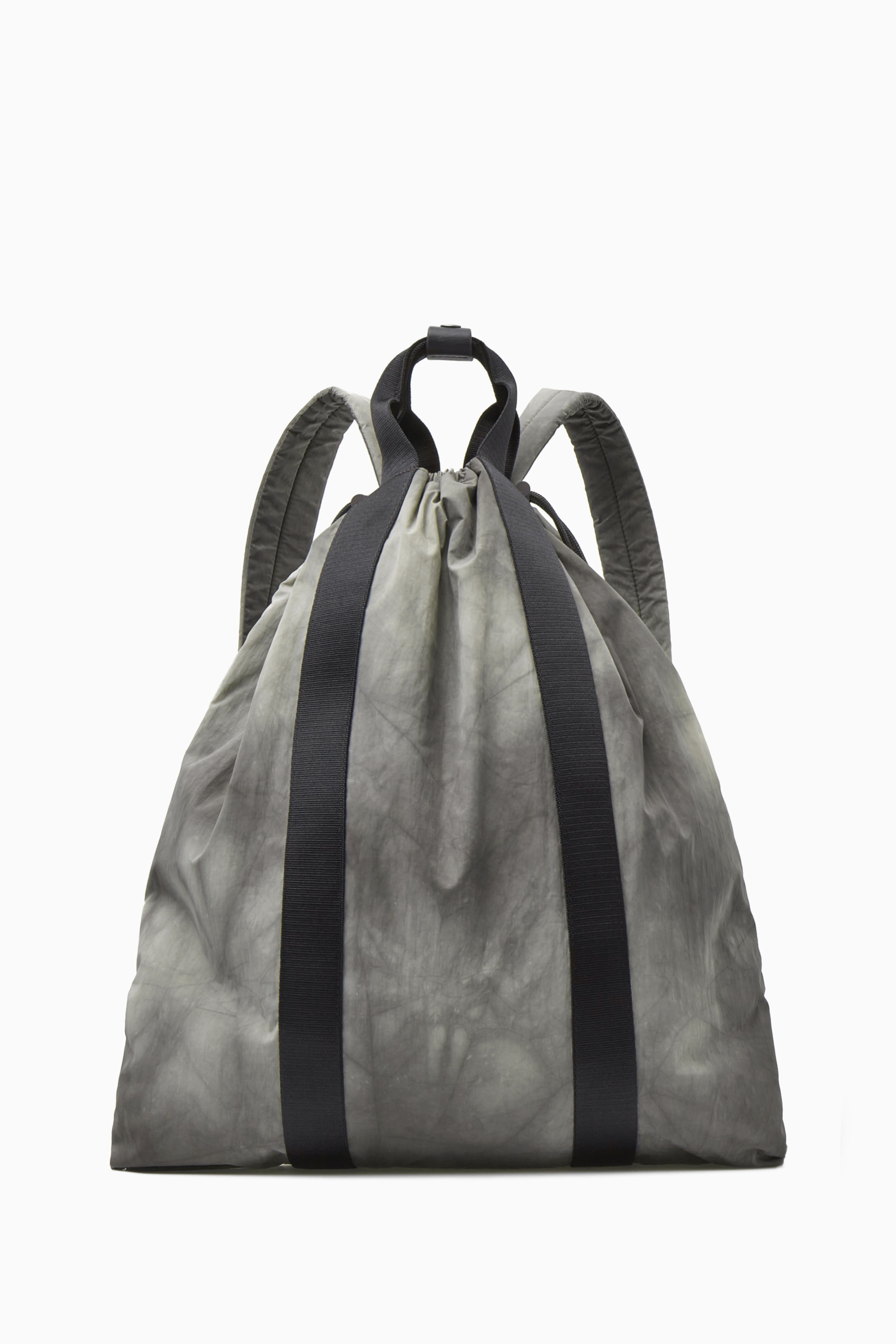 TIE DYE PRINT DRAWSTRING BACKPACK NYLON GREY PRINTED Men H M GB