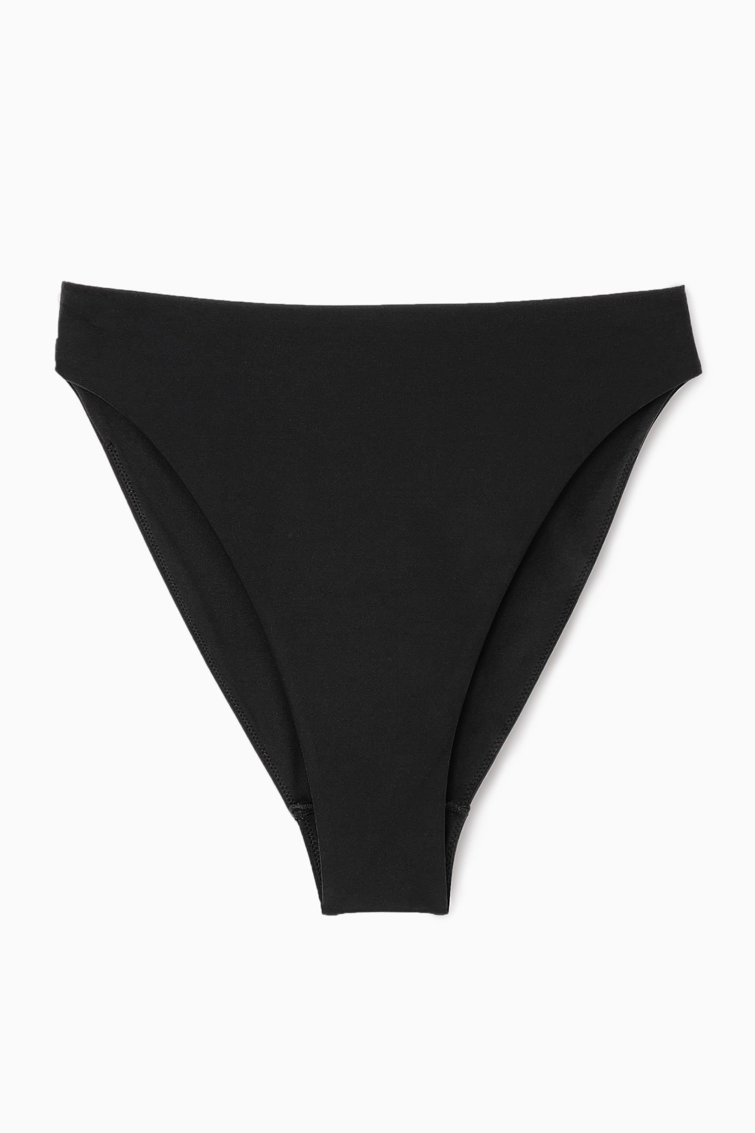 HIGH-LEG BIKINI BRIEFS - BLACK - 2