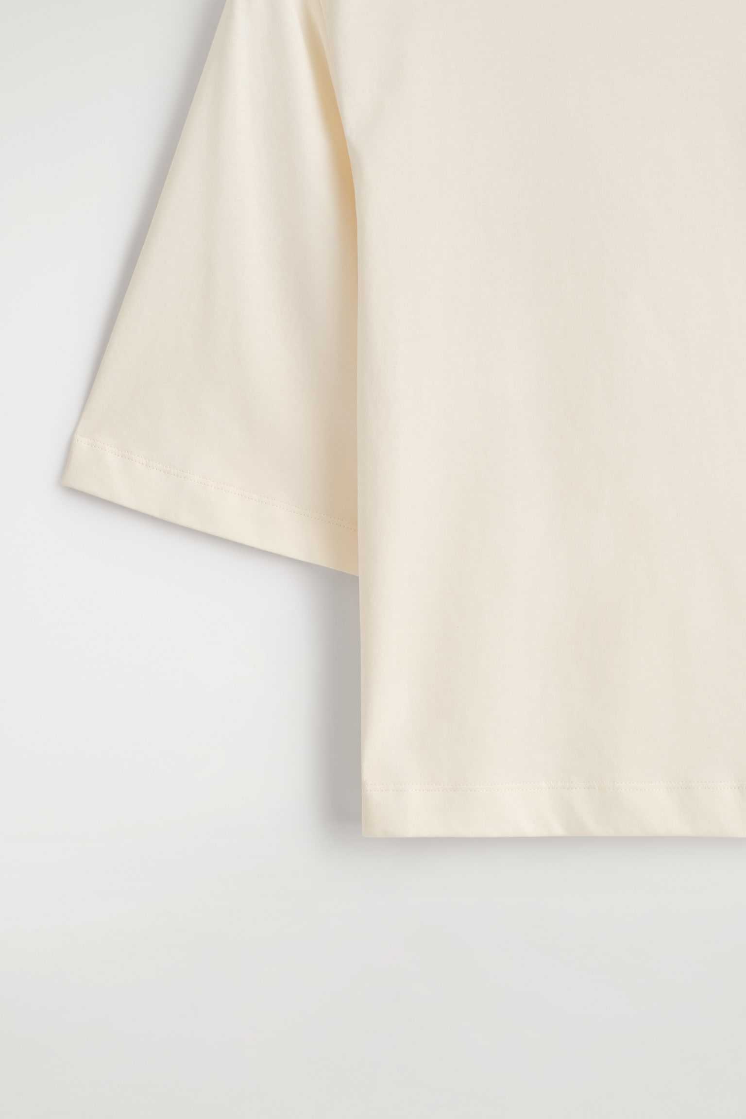 Katoenen T-shirt - Crème/DONKERBRUIN/Wit / Rood / Gestreept - 7