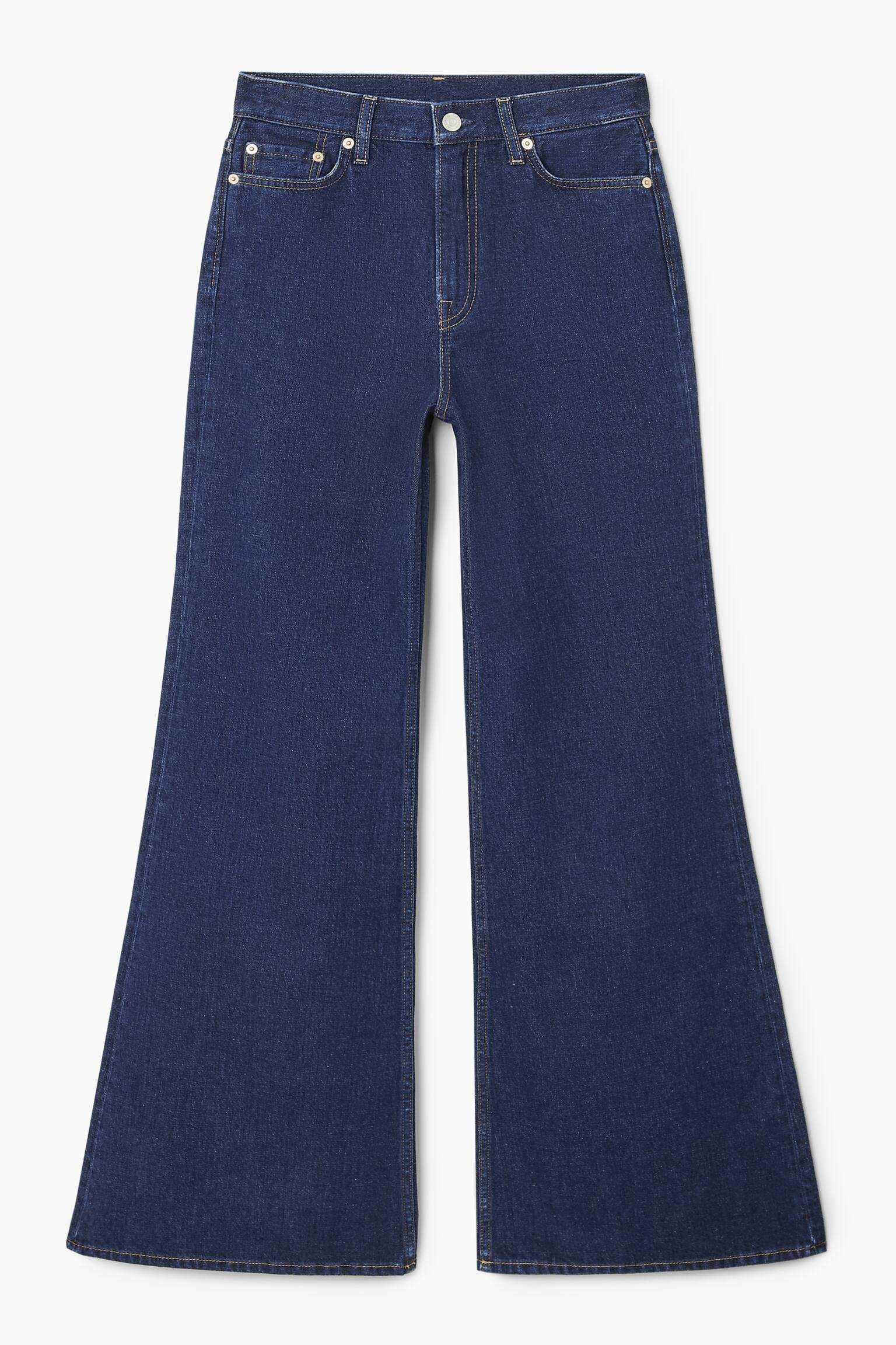 RAY FLARED JEANS - DARK BLUE - 2