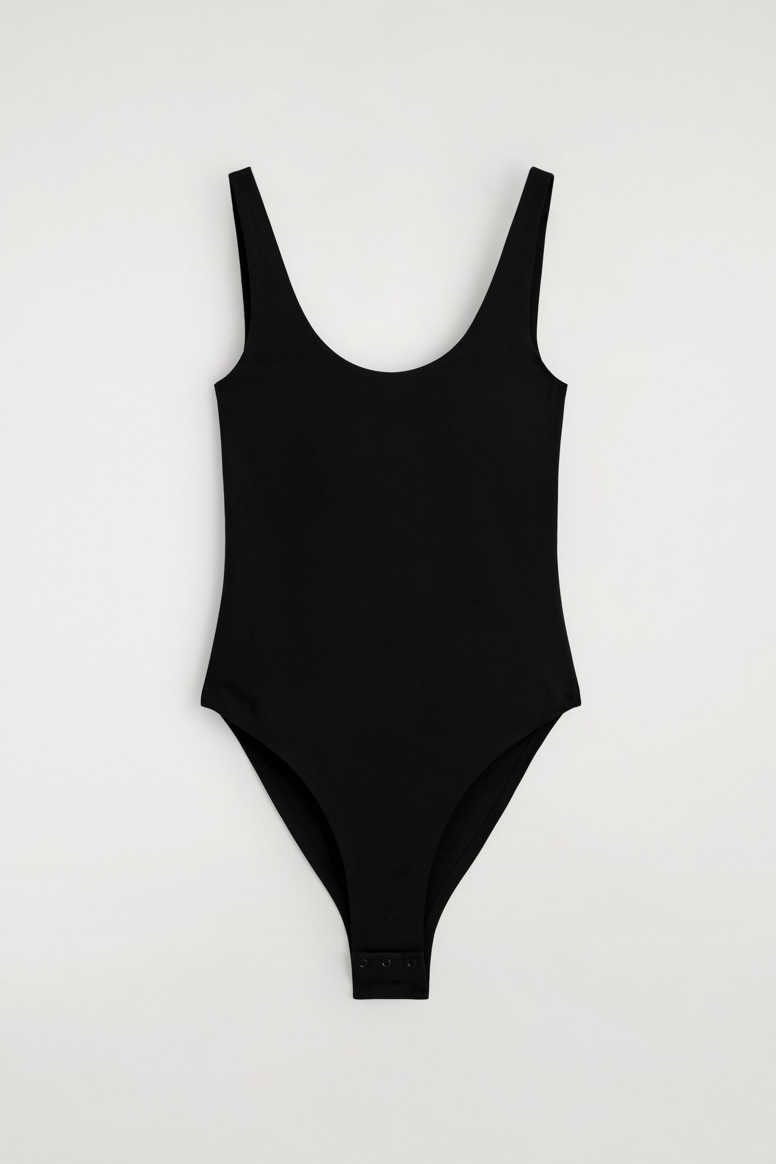 BODY AUS INTERLOCK-JERSEY - SCHWARZ - 2