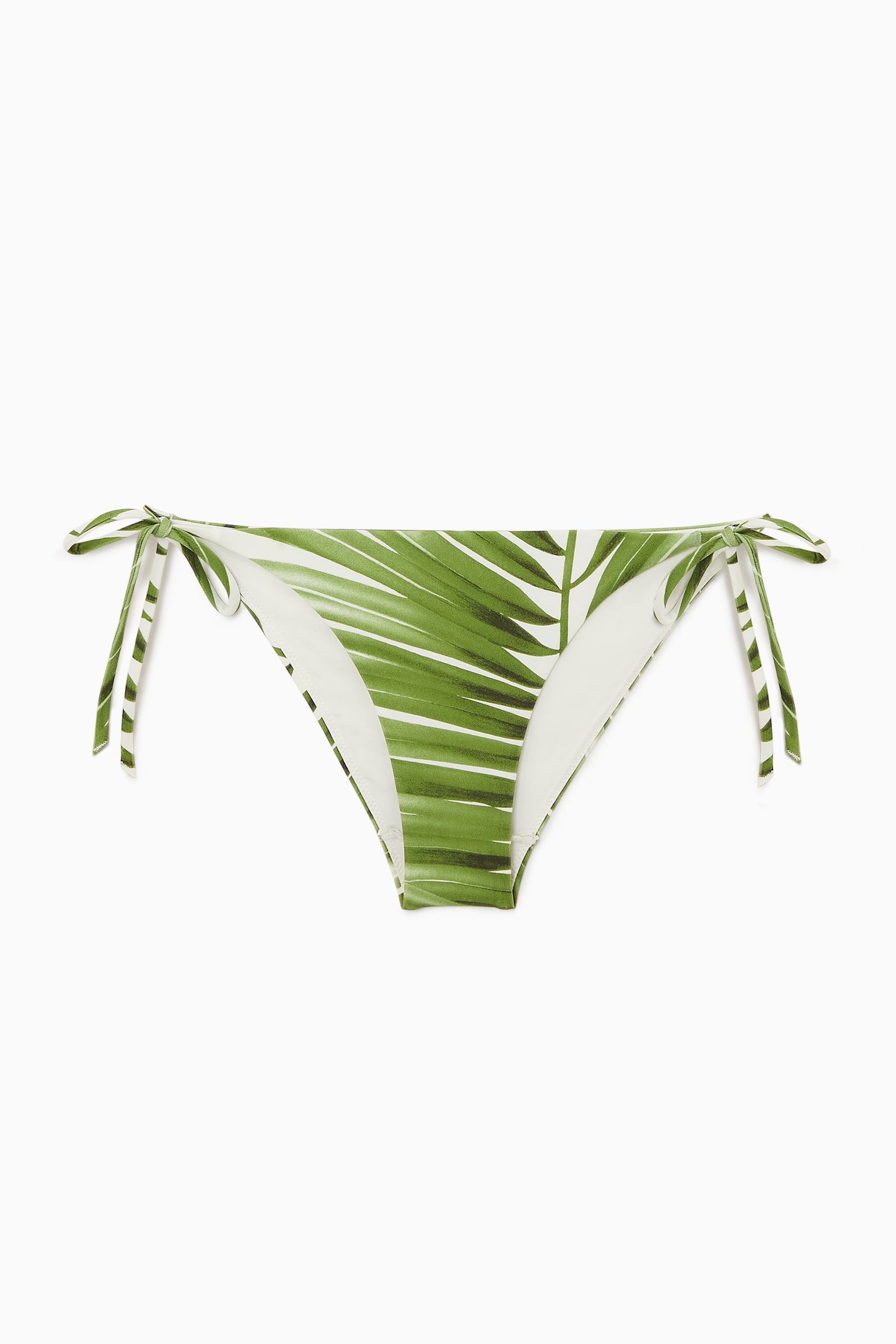 TIE-SIDE BIKINI BRIEFS - WHITE / GREEN/BLACK/ORANGE - 2