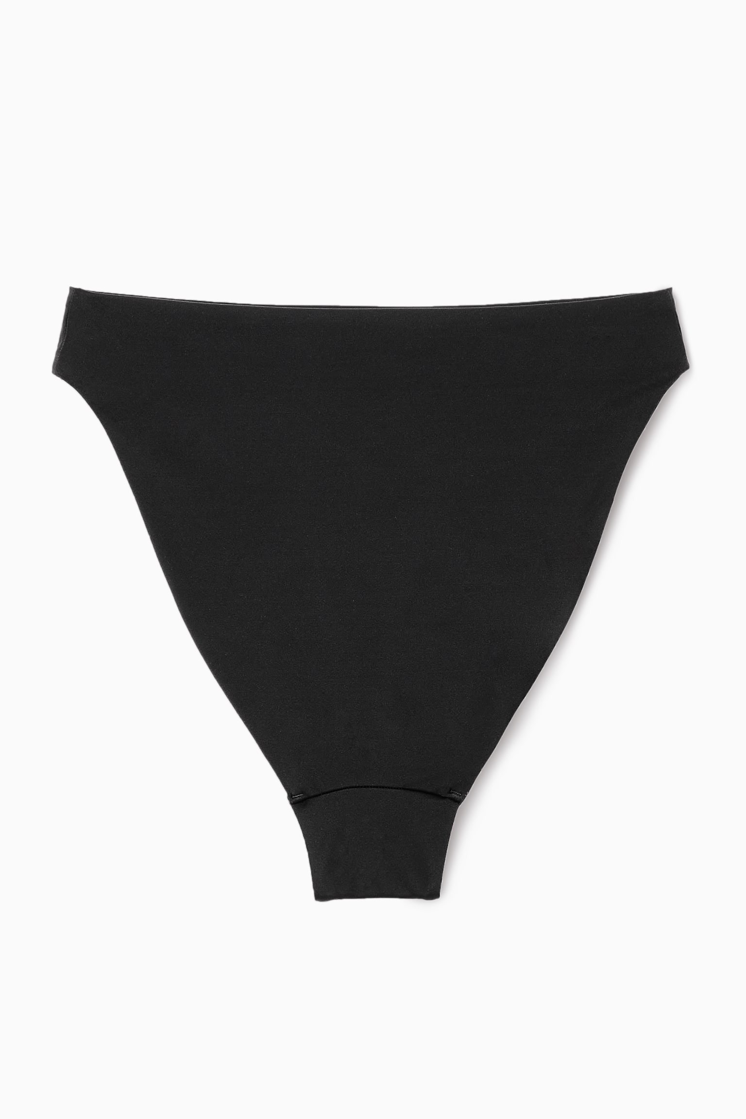 HIGH-LEG BIKINI BRIEFS - BLACK - 4