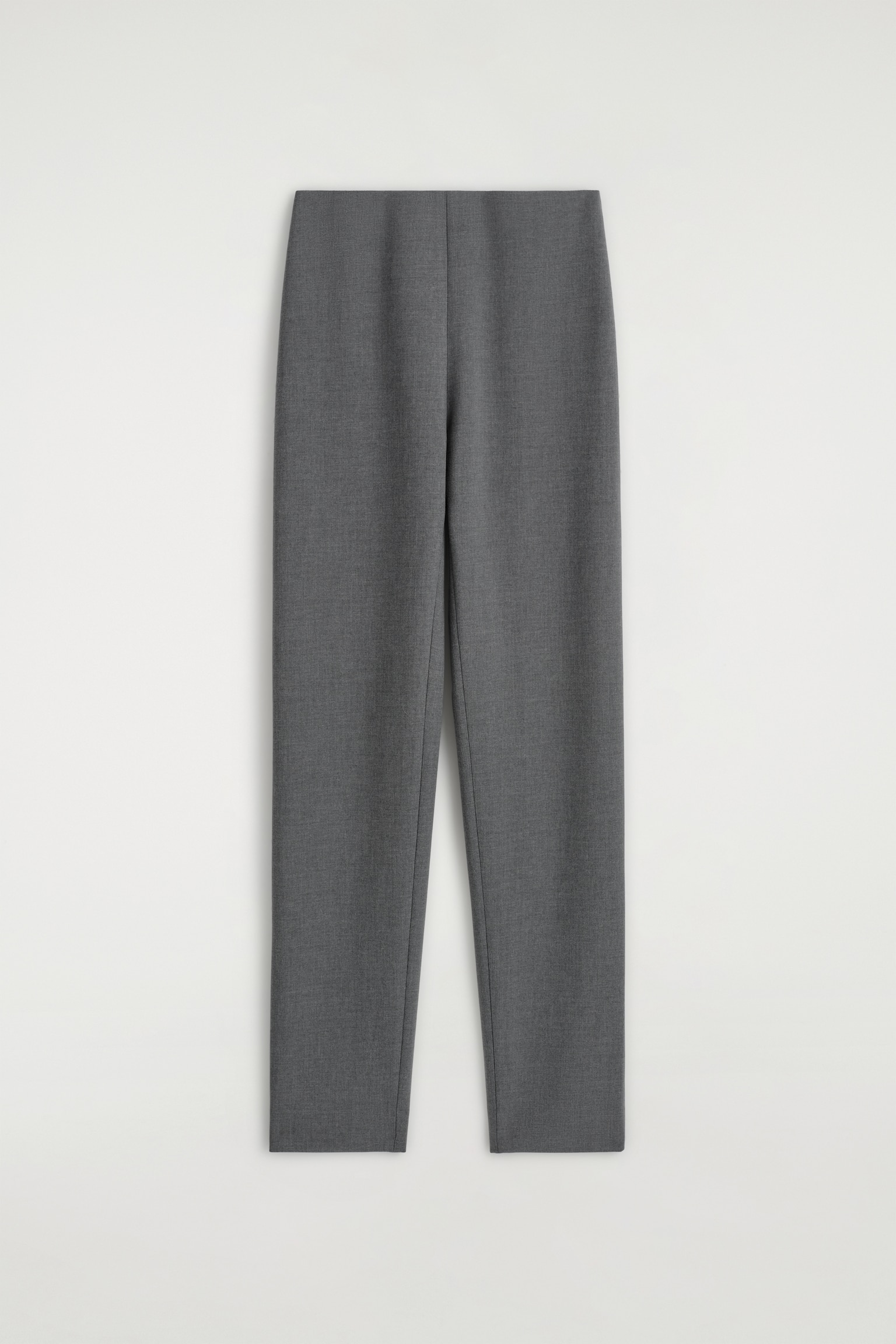 Slanke, rechte broek - GRIJS - 2