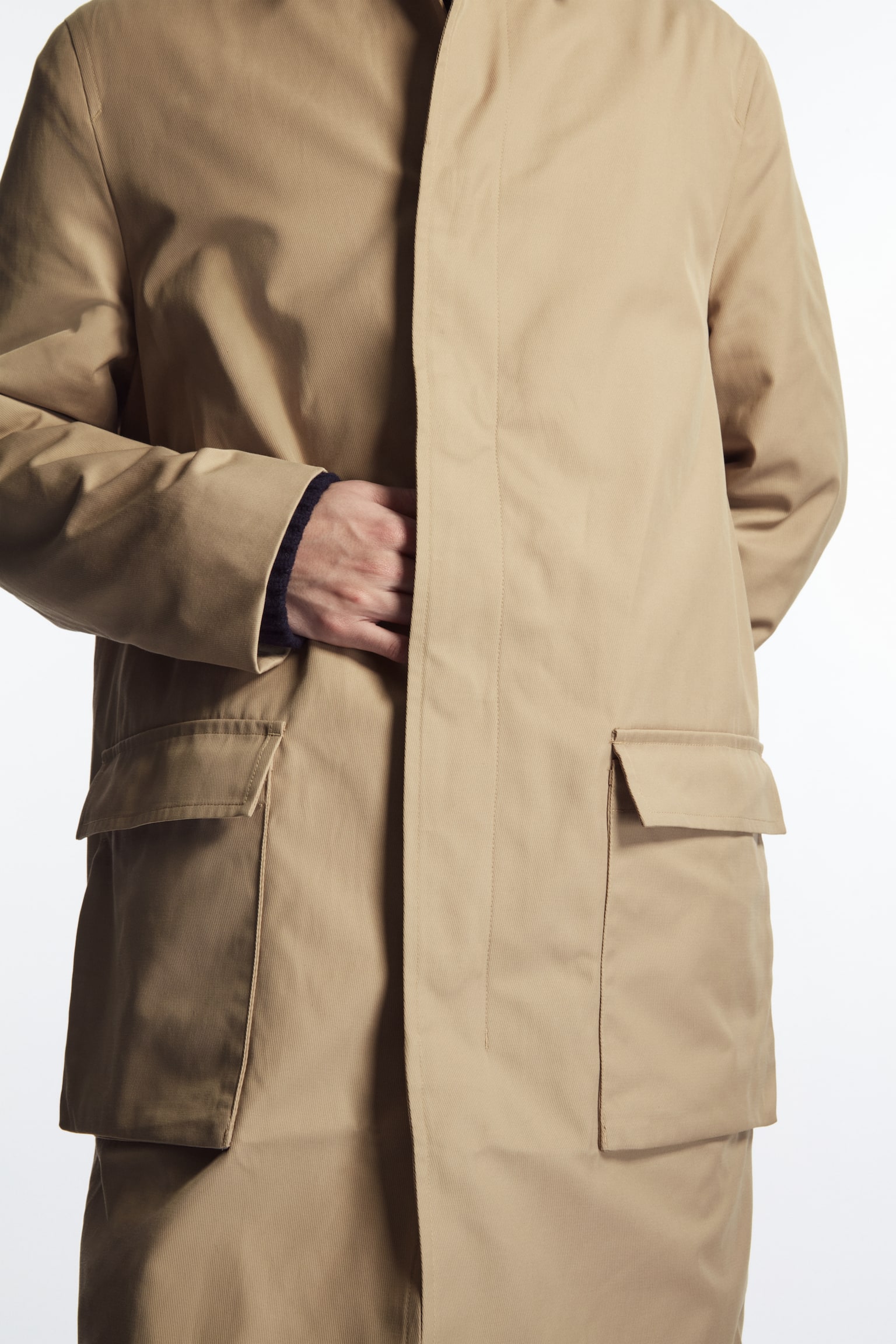 UTILITY CAR COAT - BEIGE - 6