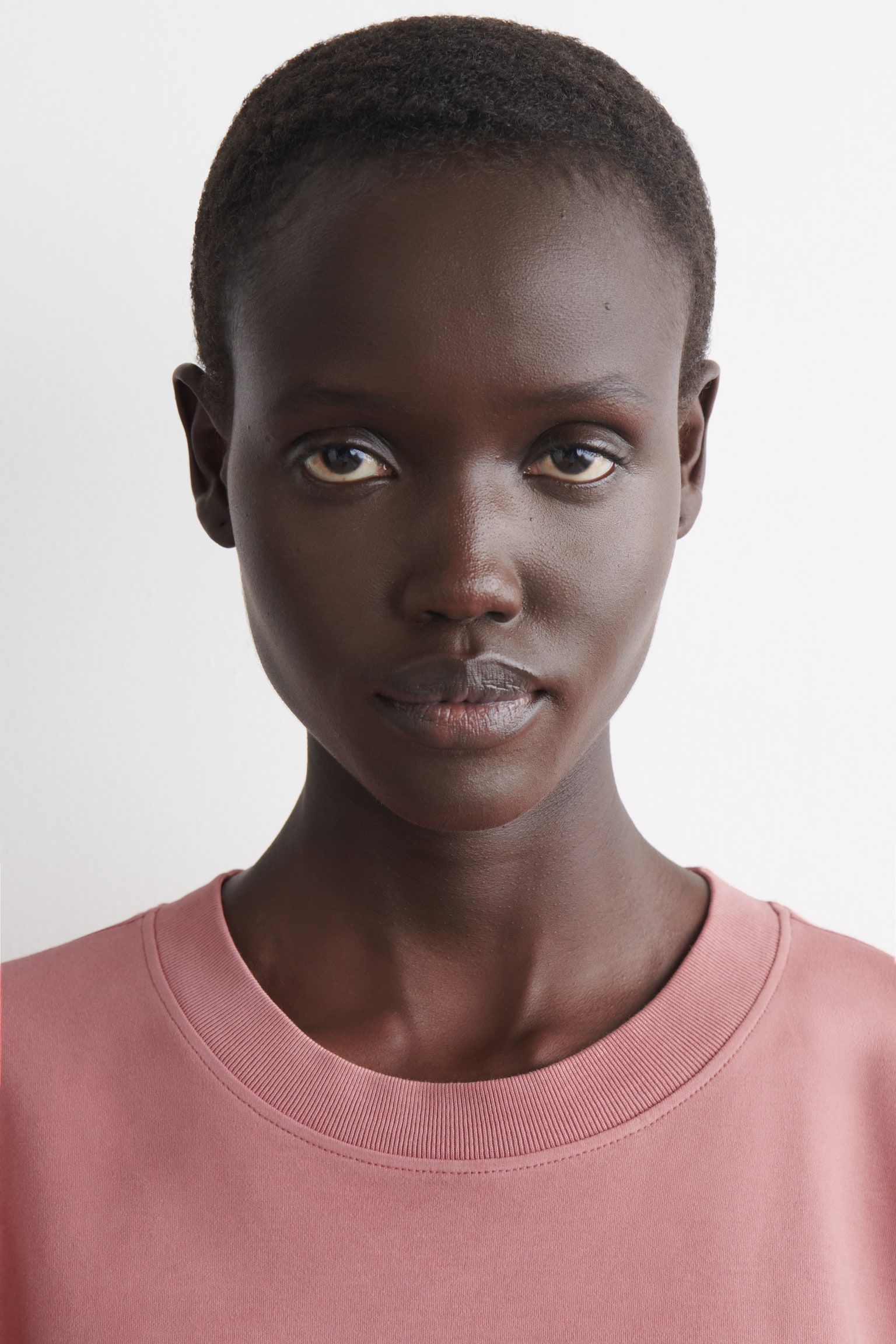 OVERSIZED-T-SHIRT - ROSA/DUNKELBRAUN/SCHWARZ/WEISS - 7