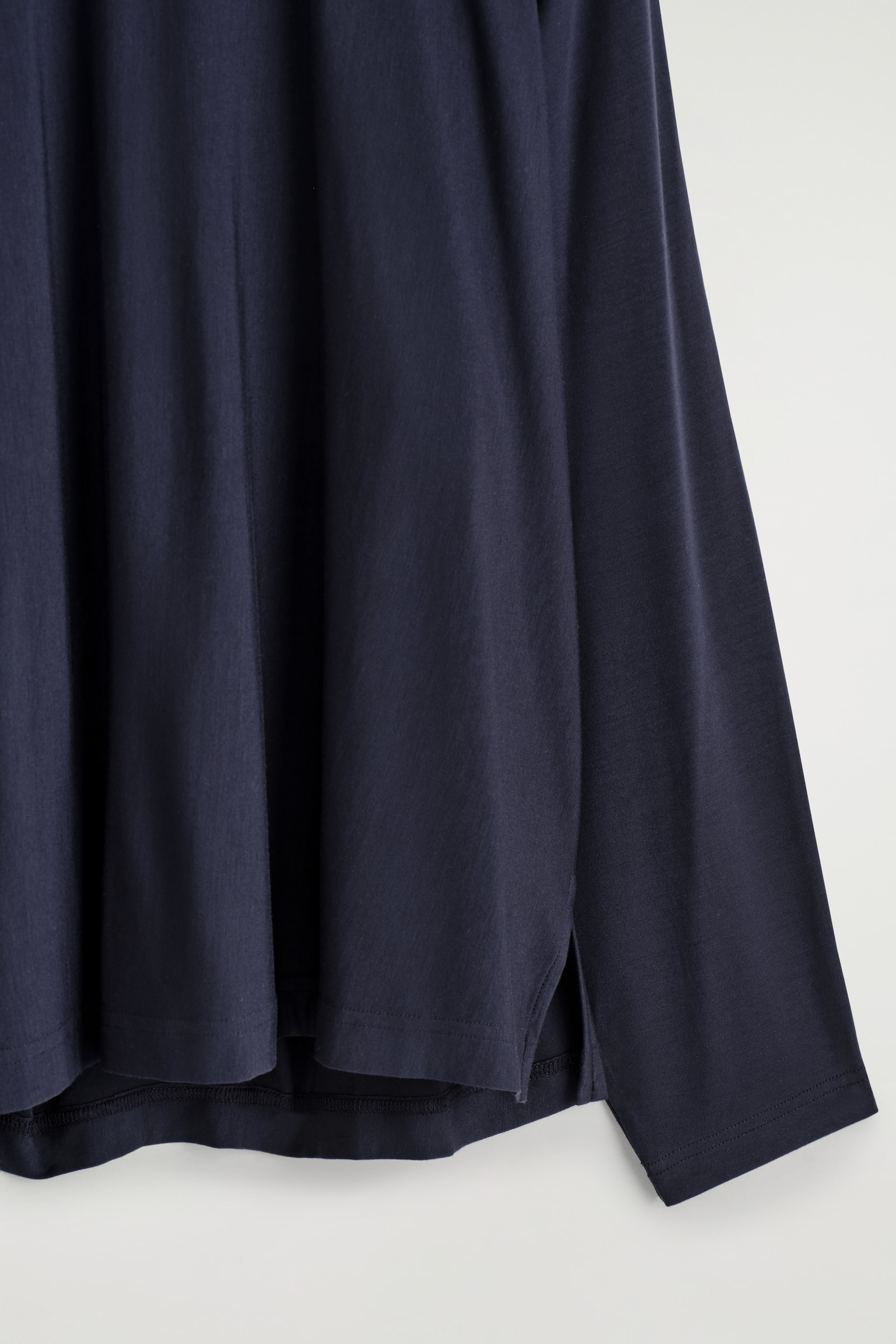 jersey top met lange mouwen - MARINEBLAUW - 3