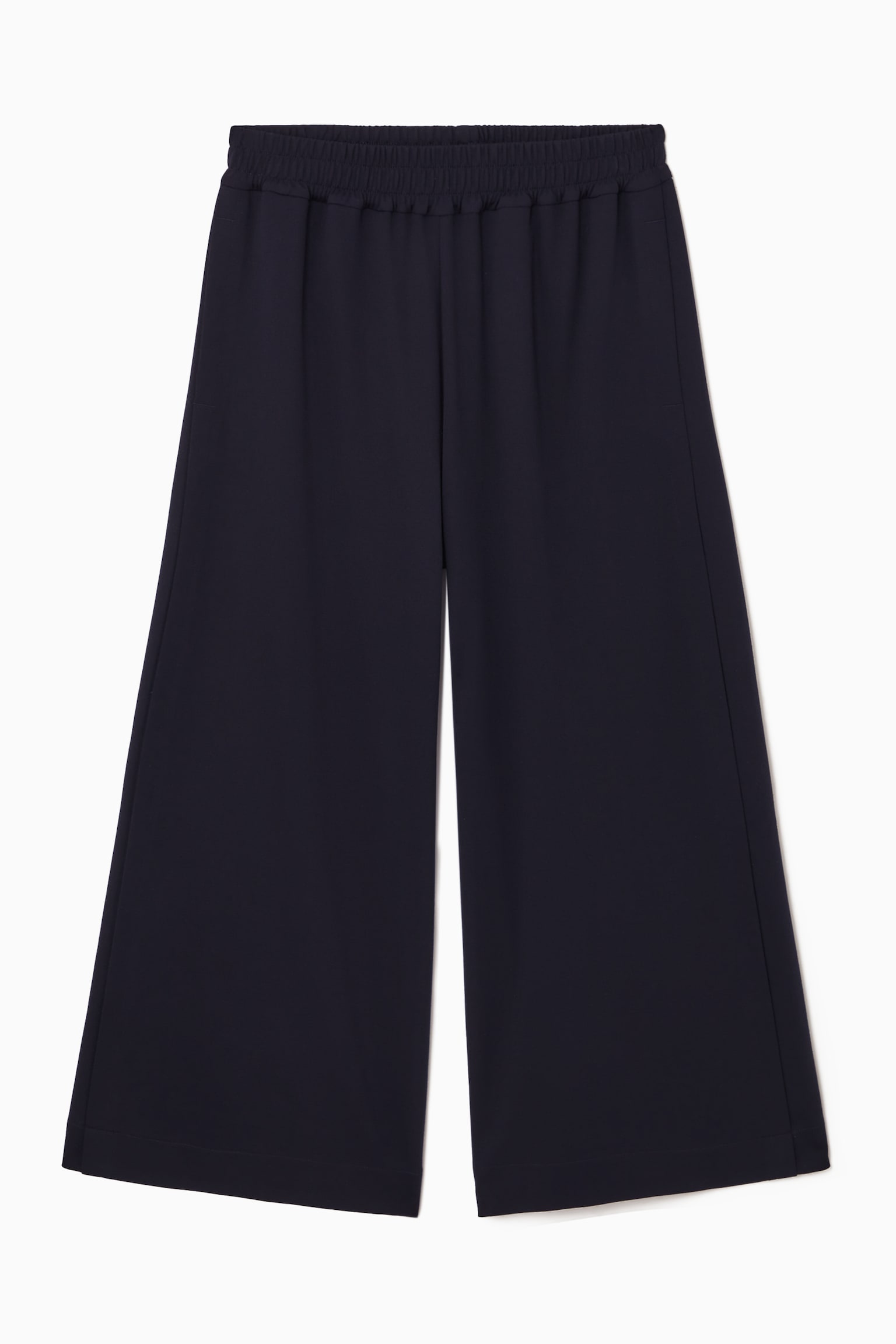 MILANO-KNIT CULOTTES - NAVY BLUE - 2