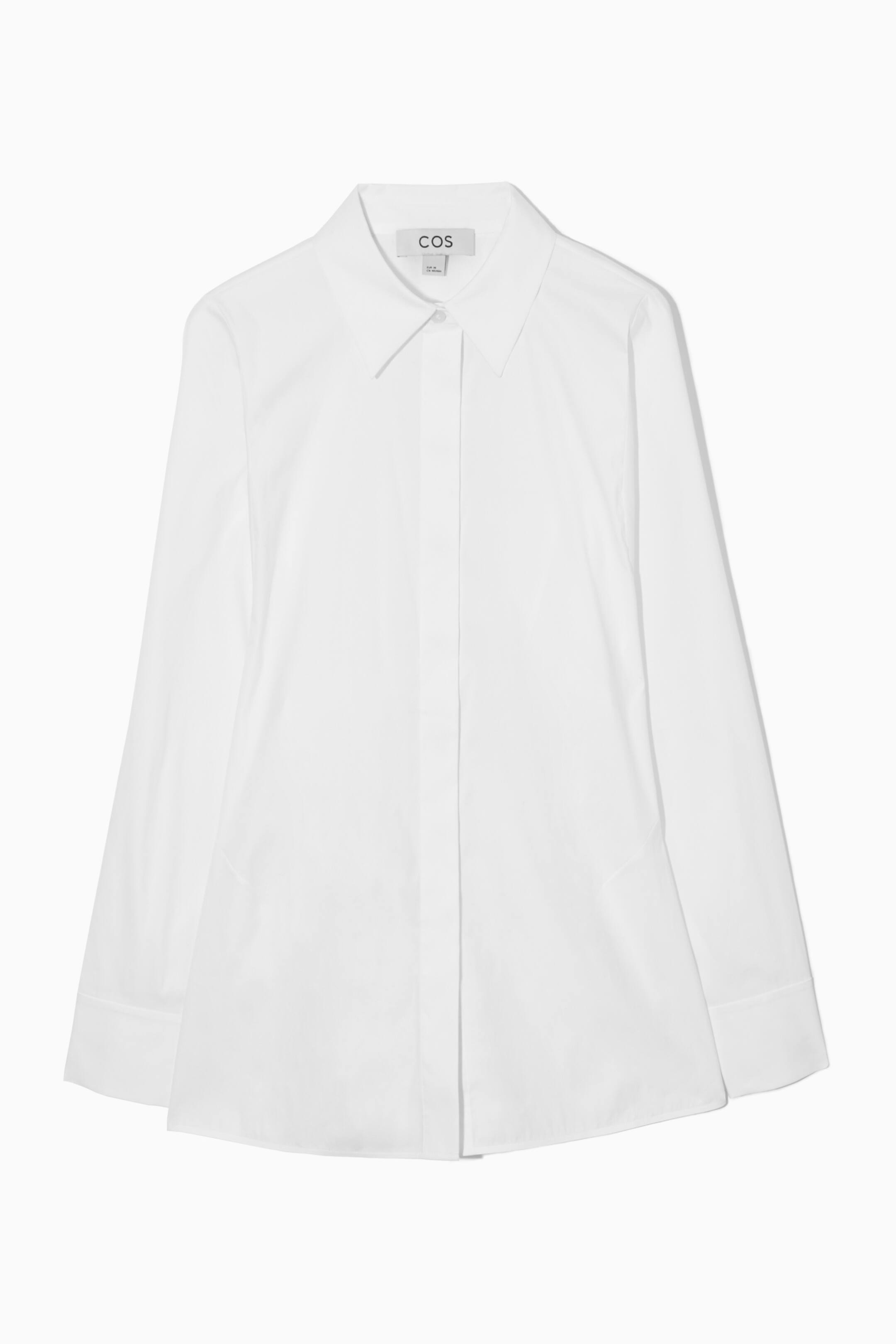 Shirt Cos Chemise Blanche Cos Chemise Blanche Femme Large Et Longue Chemise  42 Tres Bon Etat