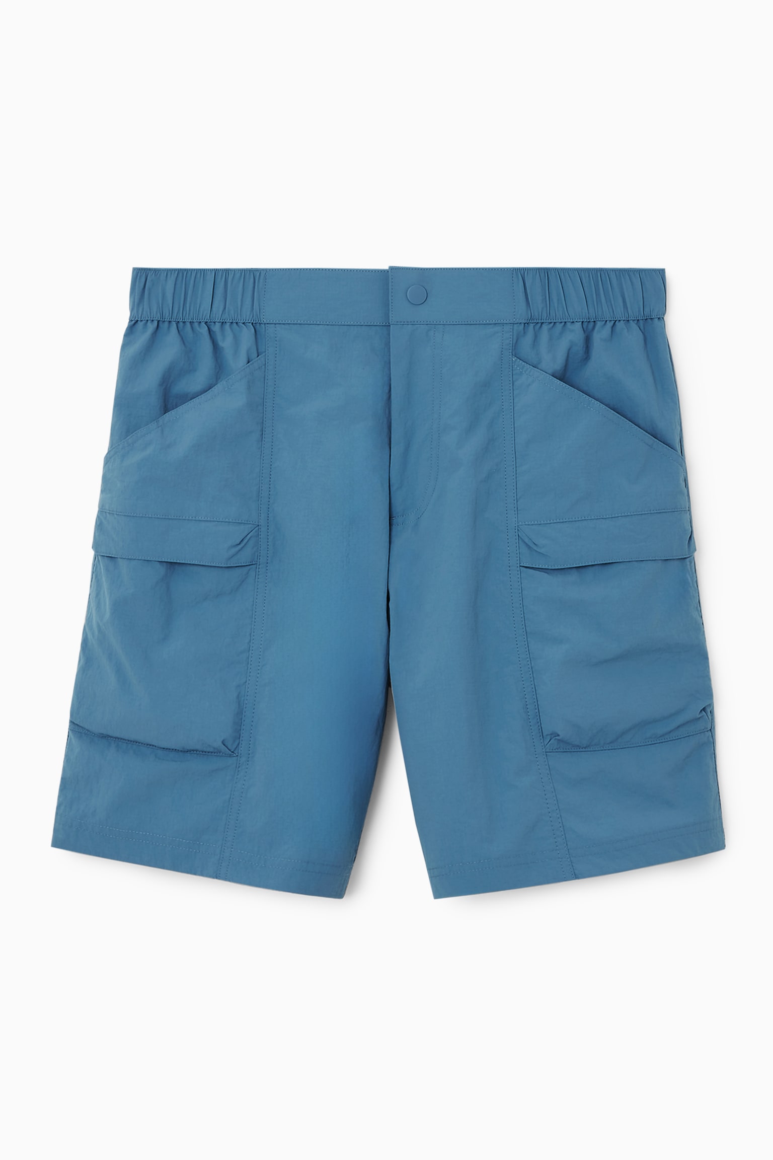 UTILITY SWIM SHORTS - BLUE/DARK GREEN - 1