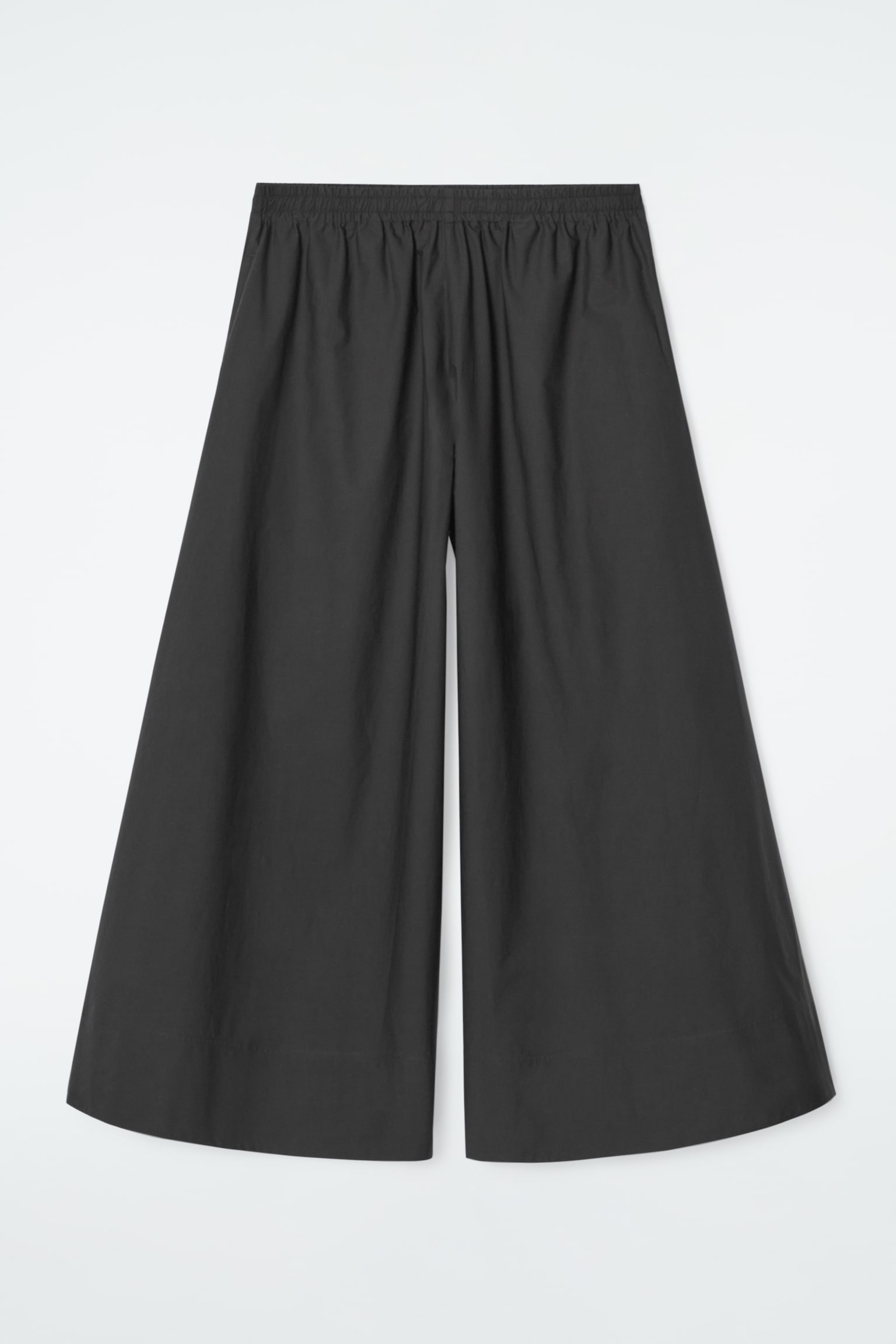 VOLUMINOUS CULOTTES - BLACK/LIGHT BEIGE/NAVY - 2