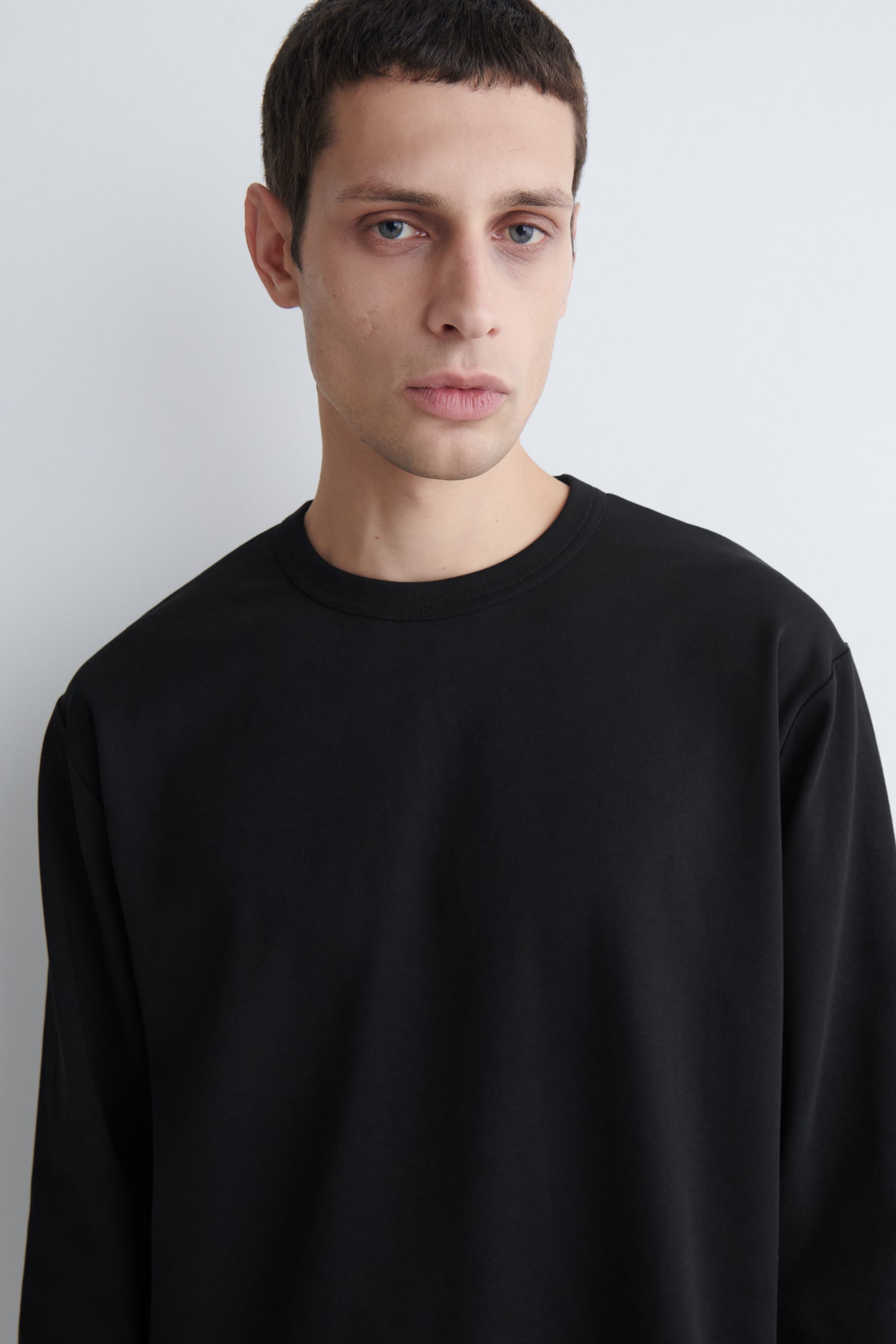 LAZA INTERLOCK HOSSZÚ UJJÚ PÓLÓ - FEKETE / CSÍKOS/FEHÉR/FEKETE/VILÁGOS RÓZSASZÍN - 10