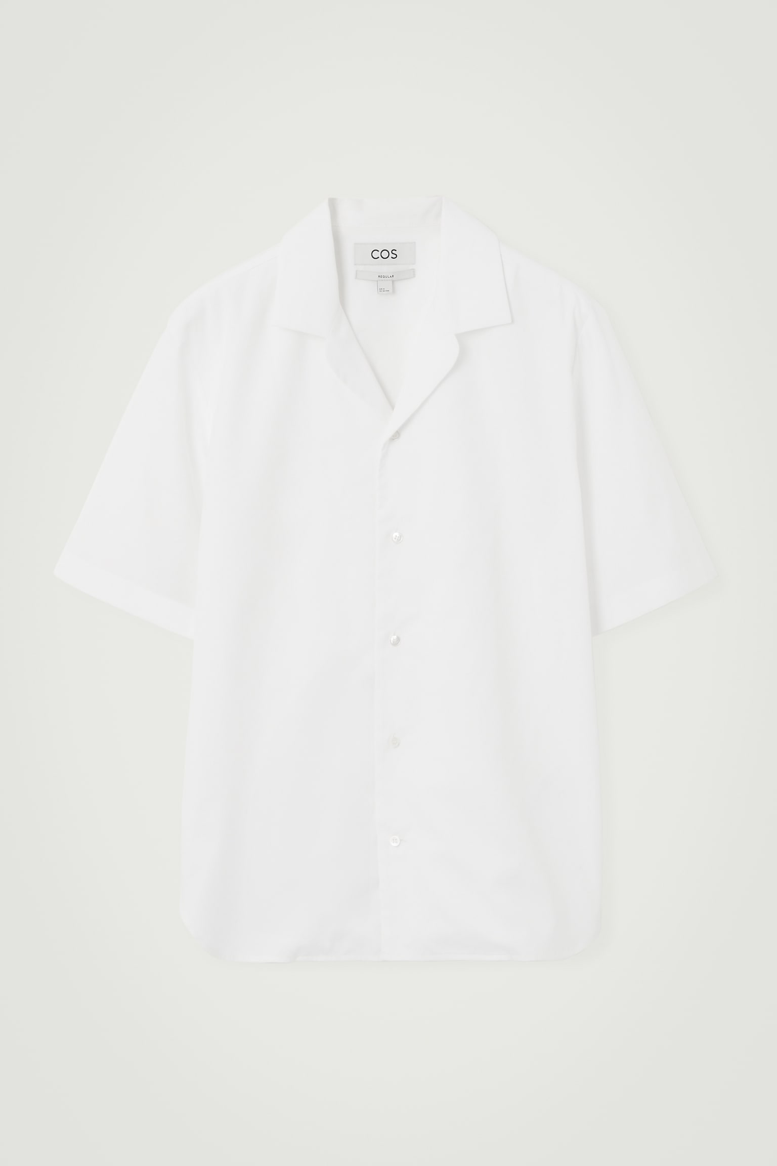 RELAXED SILK-BLEND SHORT-SLEEVE SHIRT - OFF-WHITE - 2