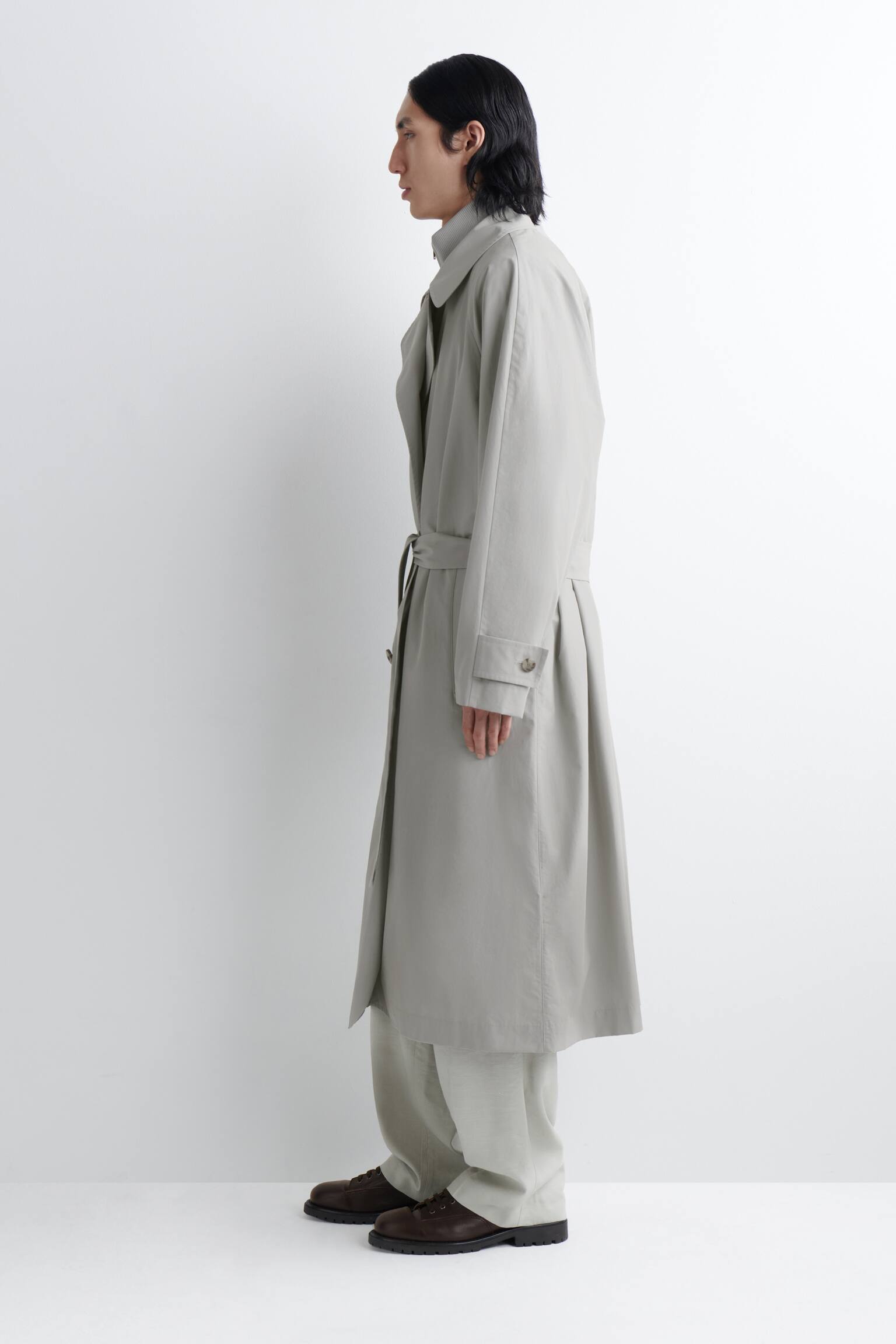 2-IN-1 WASSERABWEISENDER TRENCHCOAT - Hellgrau - 6