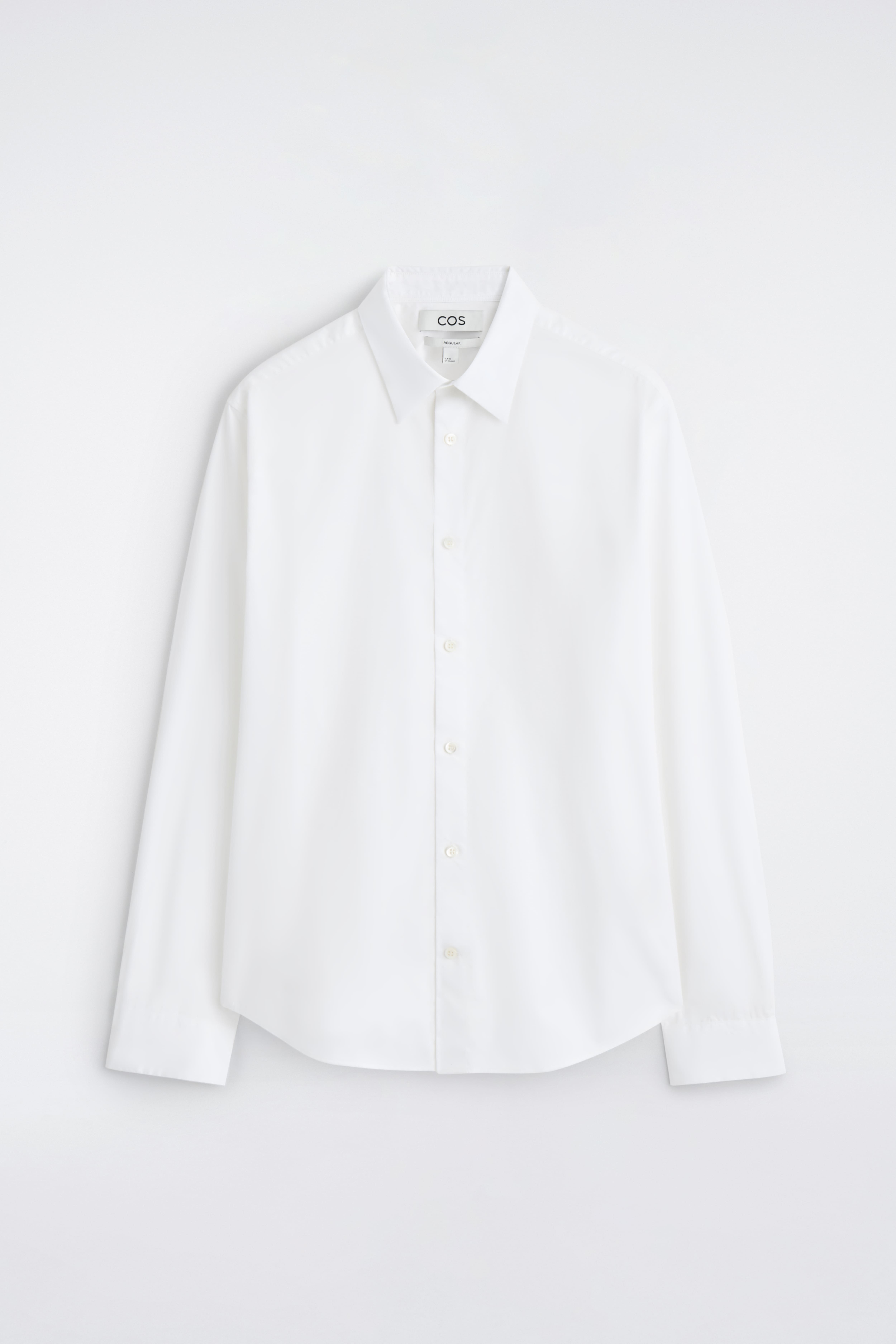 KLASSISCHES BAUMWOLLHEMD - WEISS