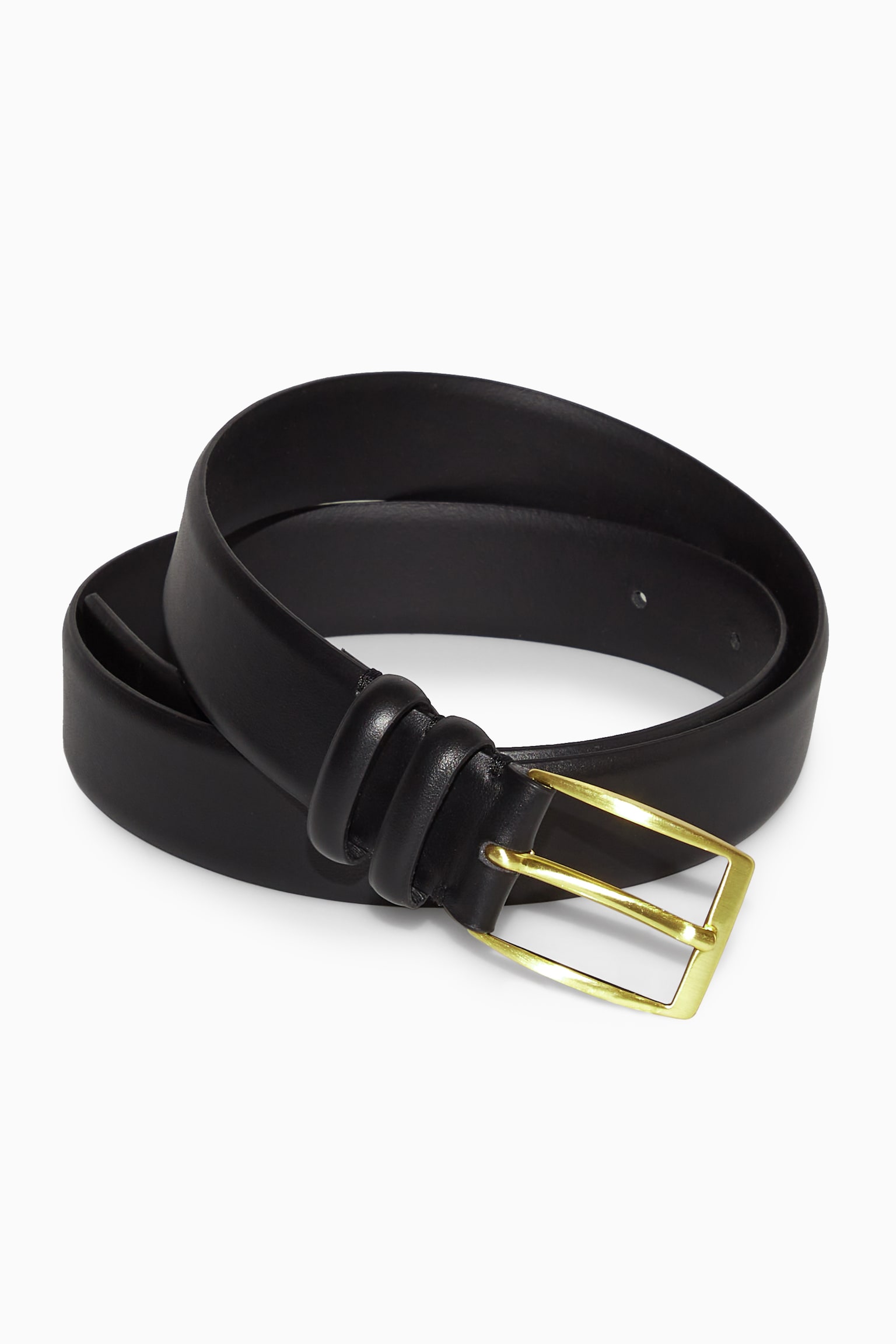 CLASSIC LEATHER BELT - BLACK/BLACK/DARK BROWN/BROWN - 2