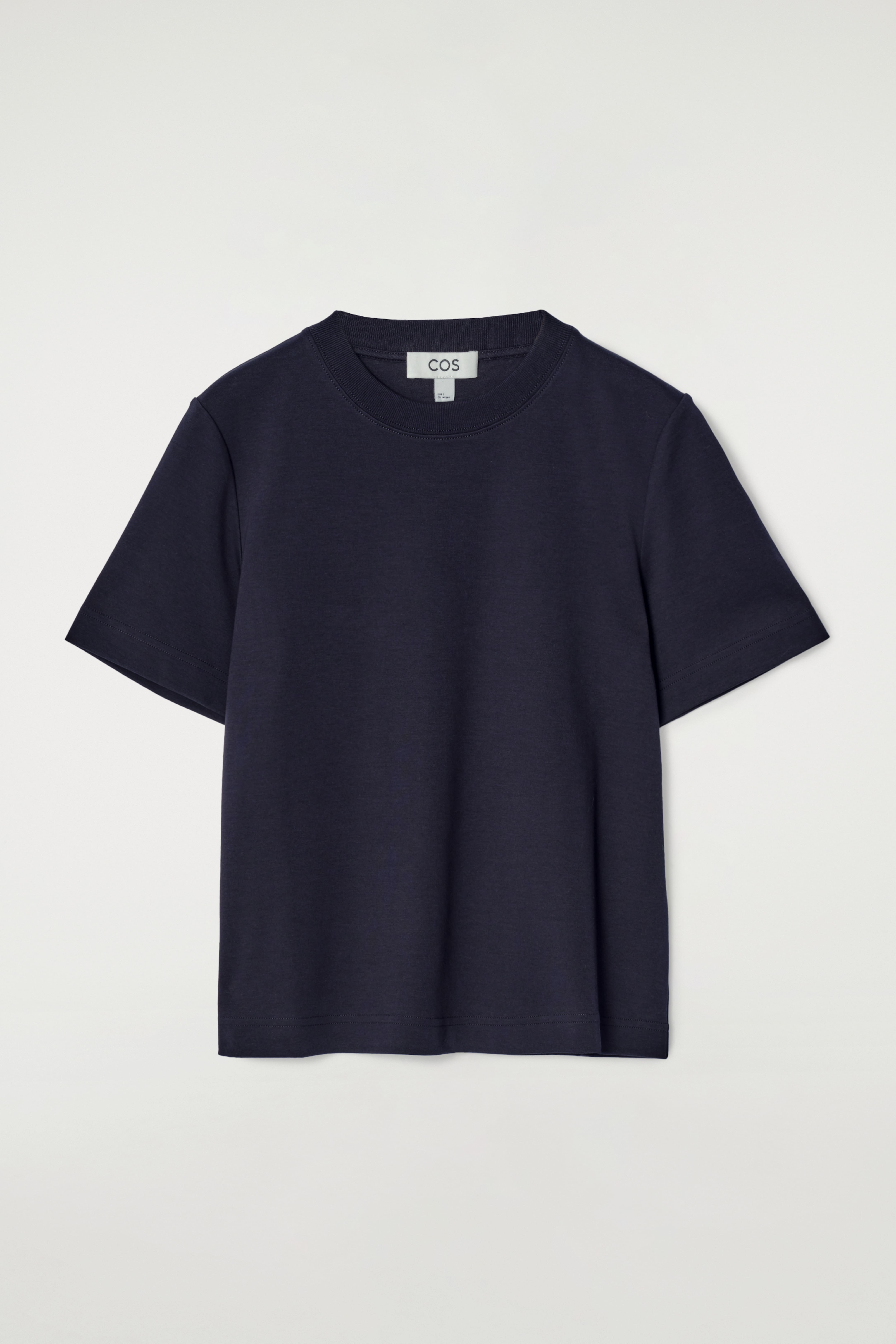 T-SHIRT LINEARE DAL TAGLIO REGOLARE - BLU NAVY/ARANCIONE / BIANCO / RIGHE/BLU NAVY / BIANCO / RIGHE/ANTRACITE MÉLANGE/nero