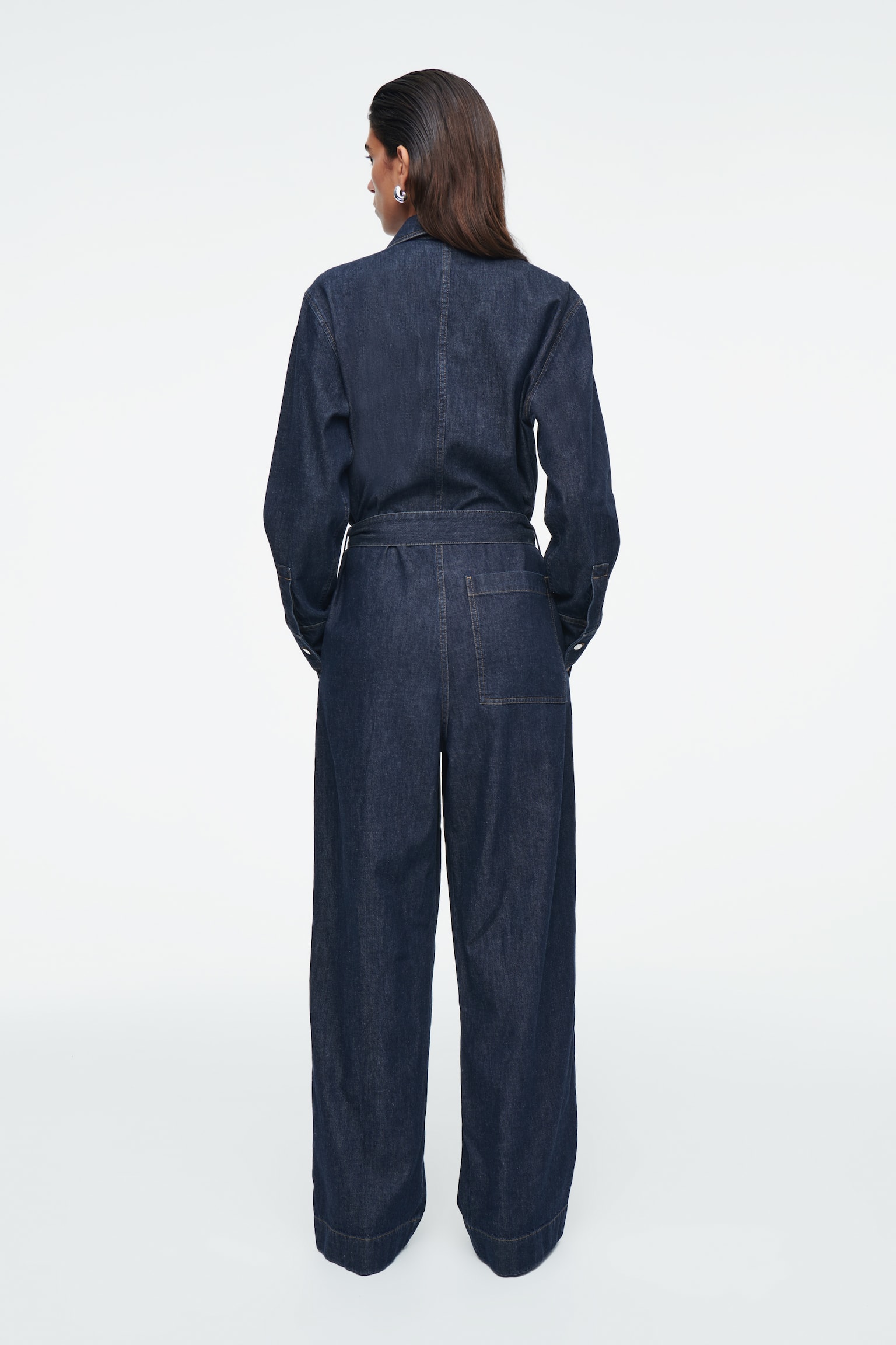 DENIM BOILERSUIT - INDIGO - 5