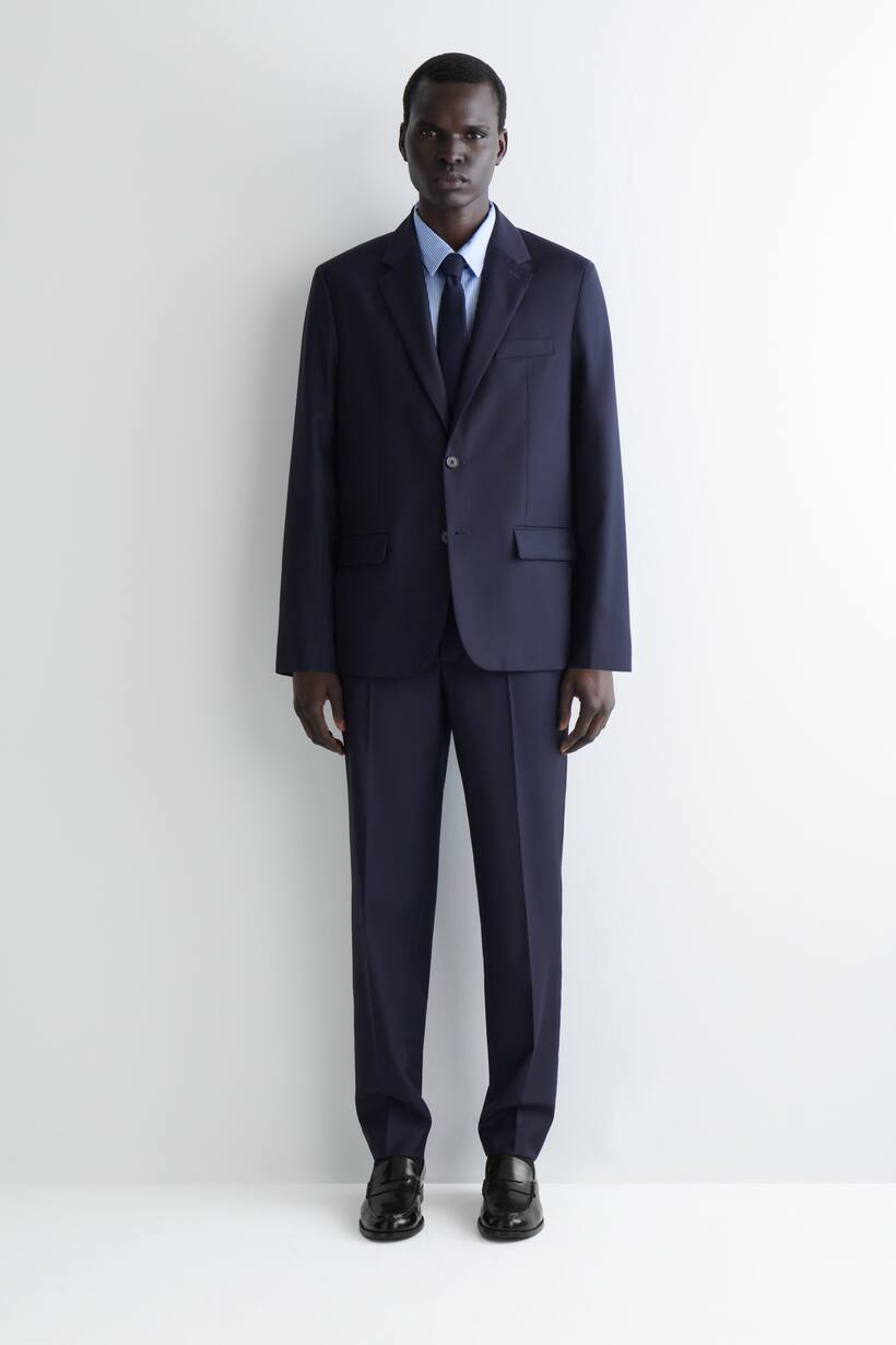 Blu Scuro Modelli Abito Uomo Abiti Da Uomo Blu Scuro, Stile Tuxedo