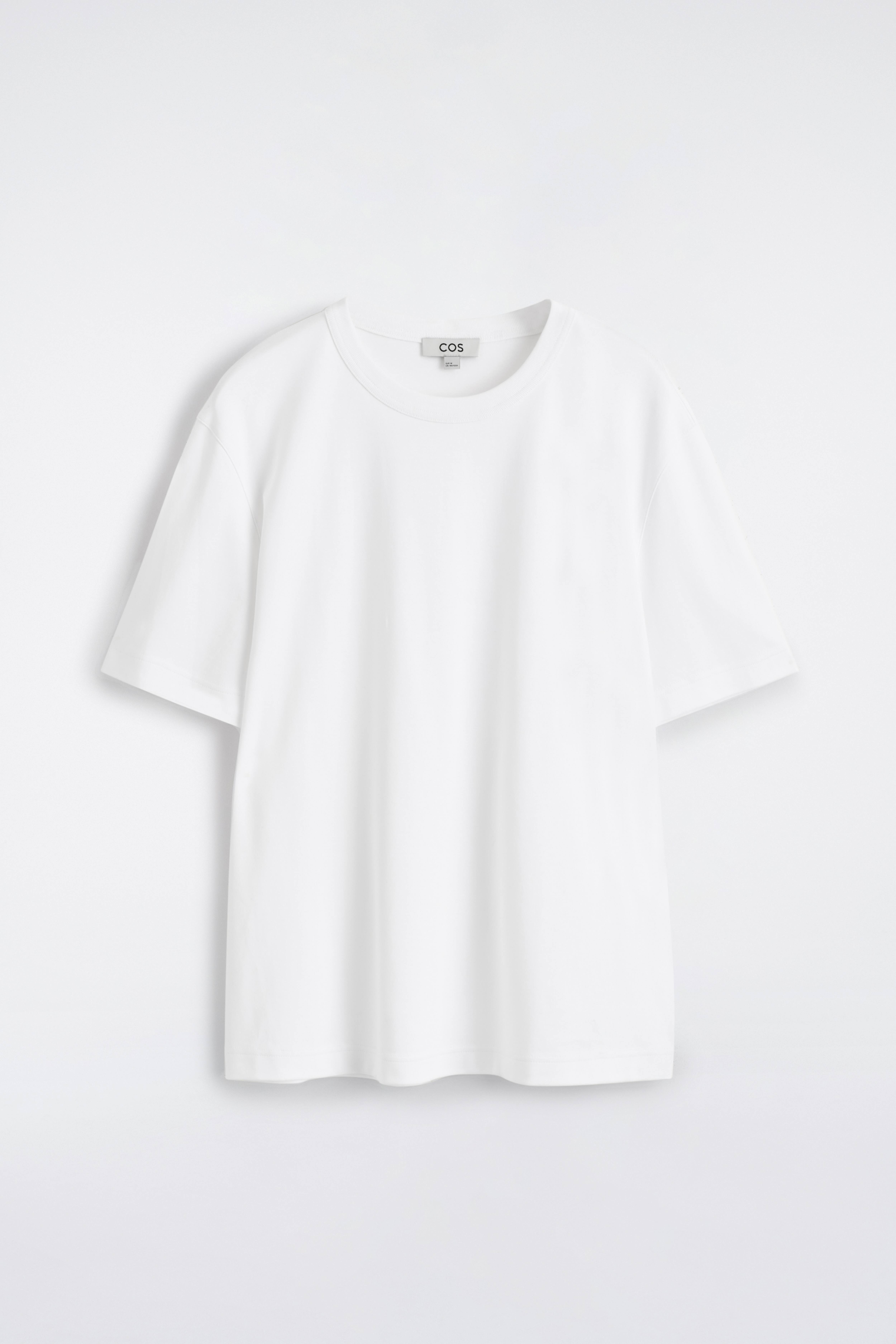 T-SHIRT GIROCOLLO IN COTONE INTERLOCK - BIANCO/GRIGIO CHIARO/BLU NAVY / BIANCO / RIGHE/NERO