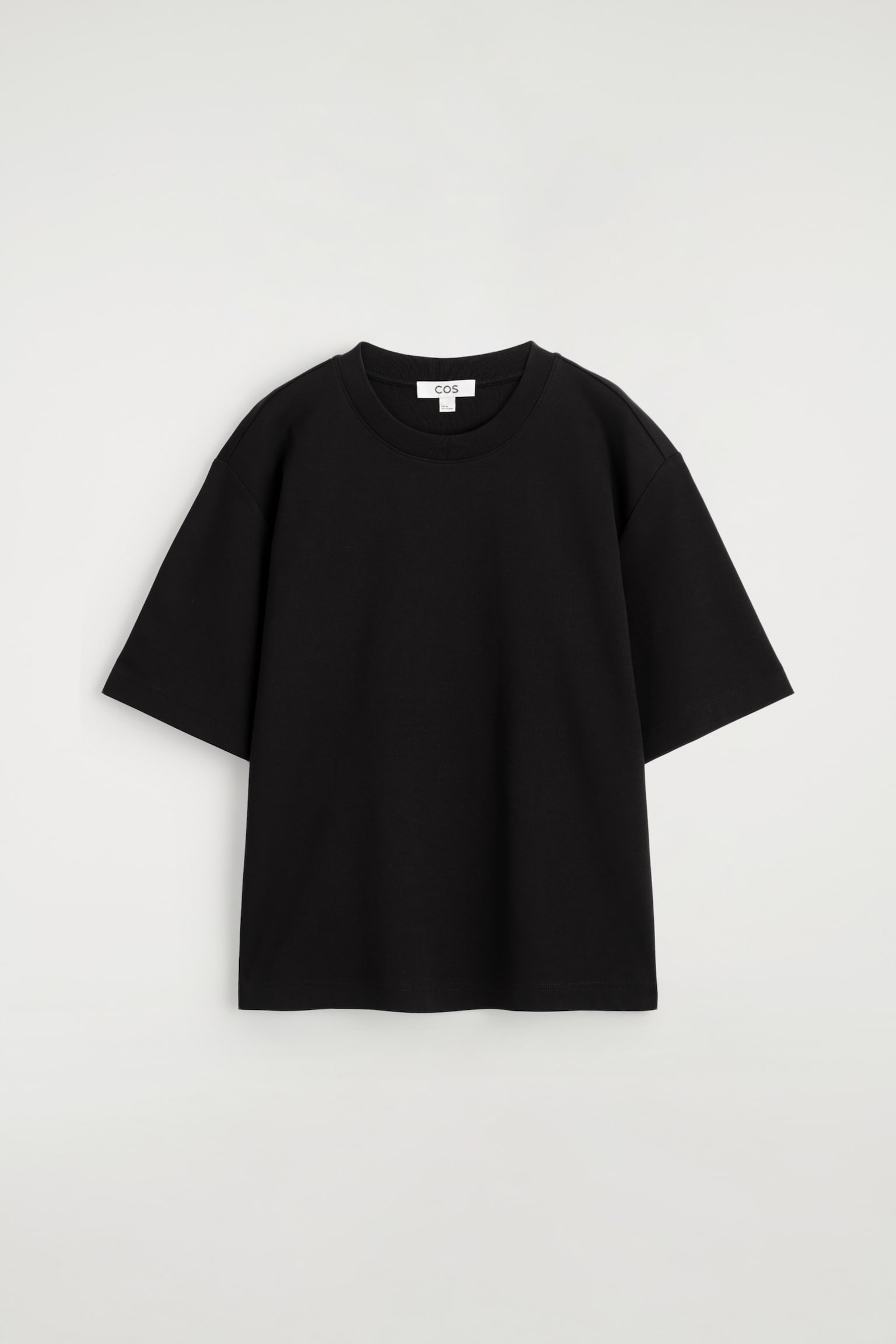 Ruimvallend T-shirt - ZWART/WIT/ROZE/DONKERBRUIN - 2