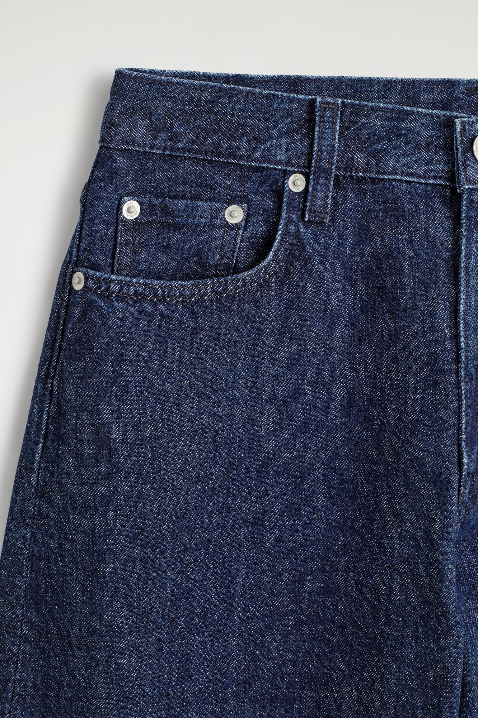BAY BARREL-LEG JEANS - DONKERBLAUW/Kaki bruin/LICHTROZE/WIT/ZWART/BLAUW - 3