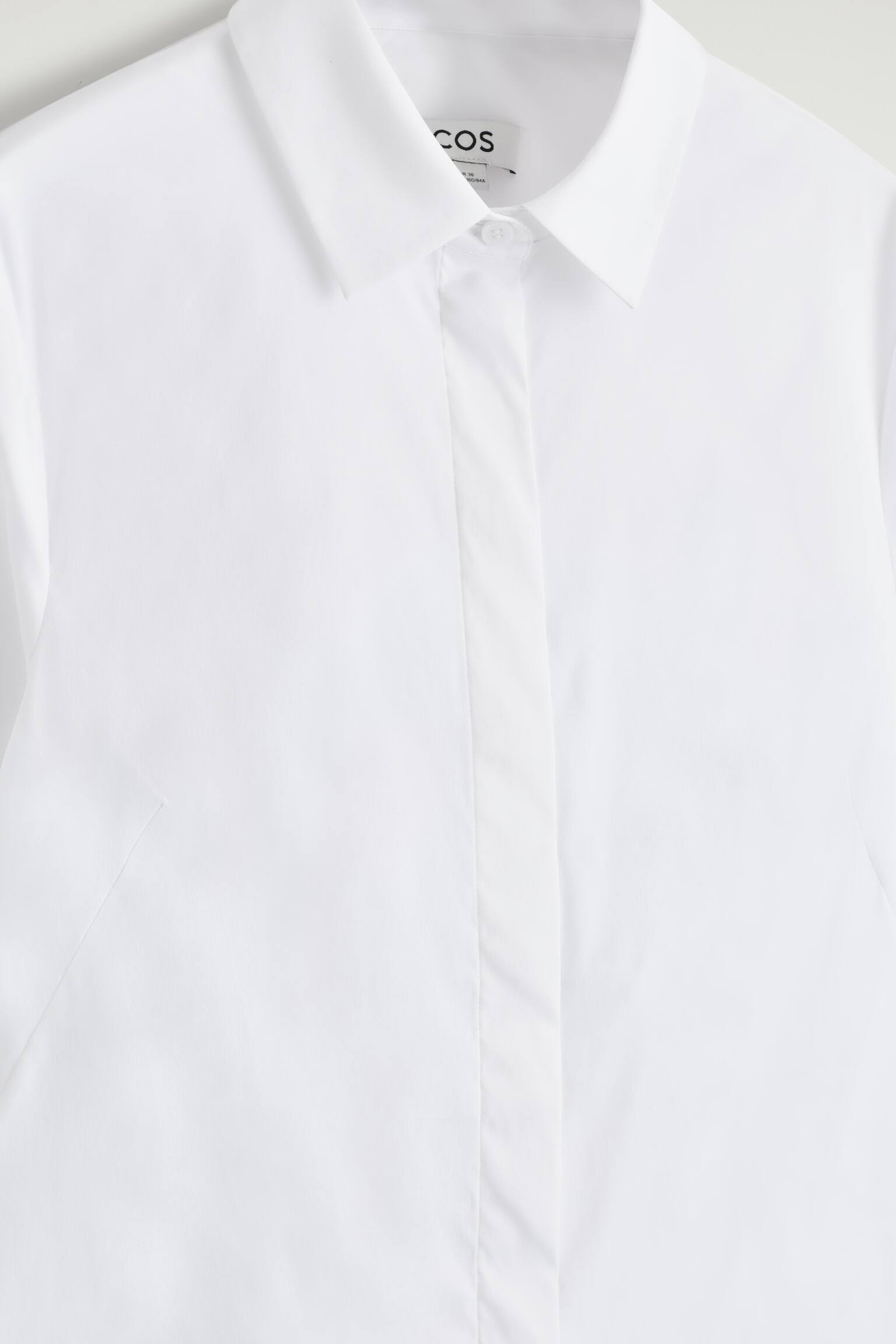 KLASSISCHES BAUMWOLLHEMD - WEISS - 4