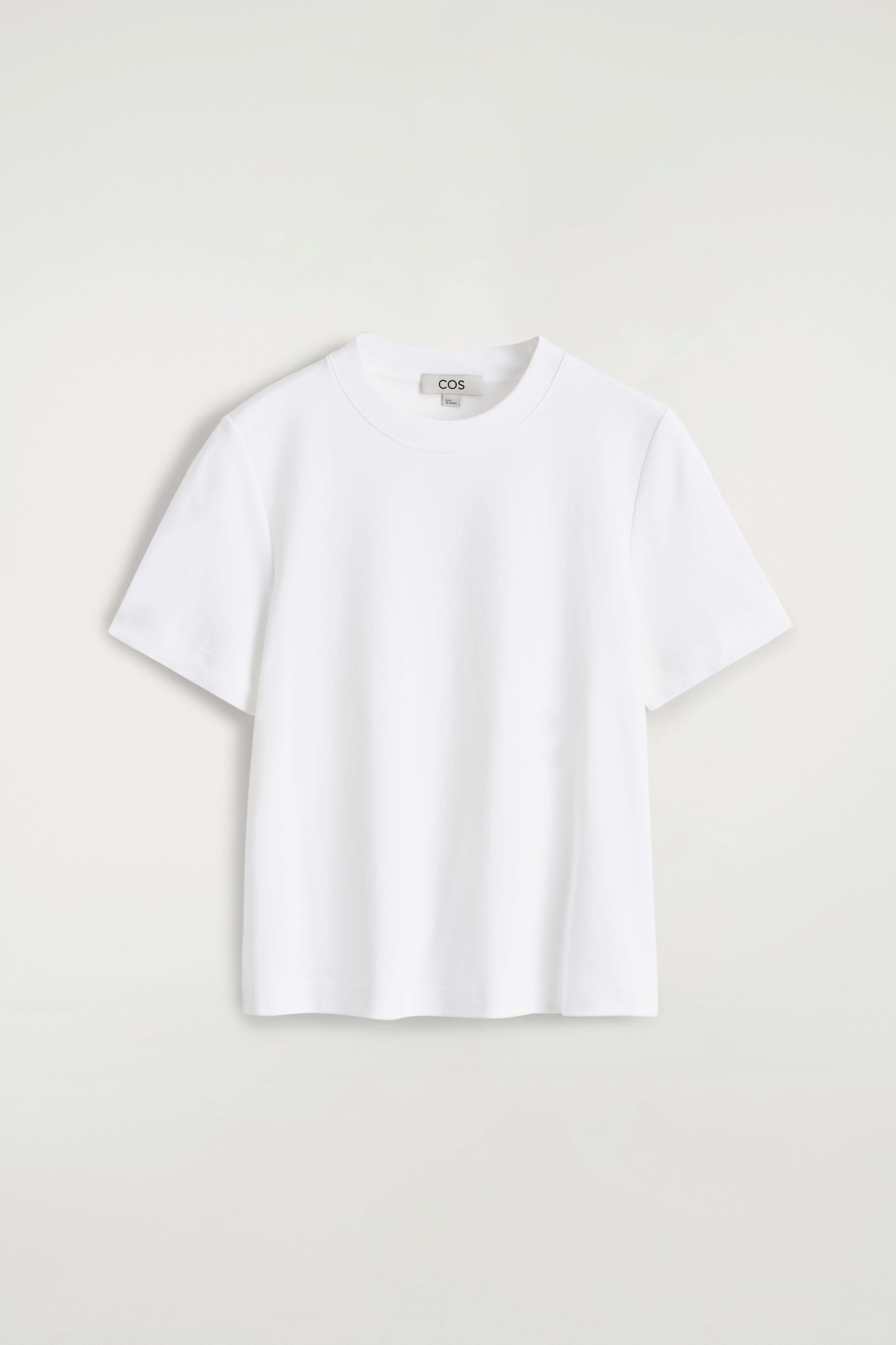 T-SHIRT DALLE LINEE PULITE - BIANCO/NERO/NERO / BIANCO / RIGHE/ROSSO SCURO