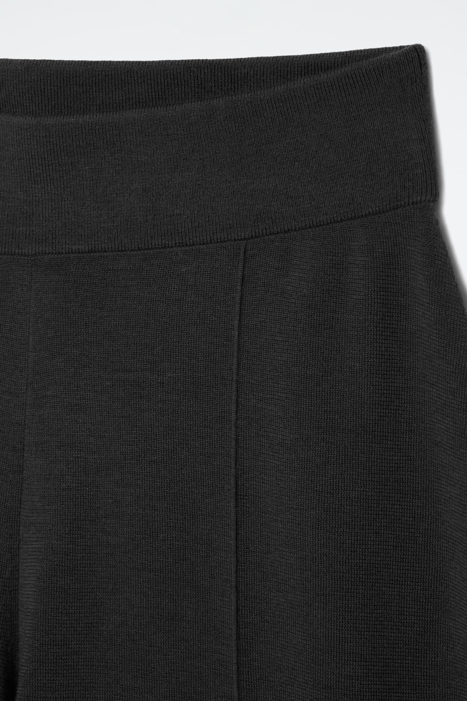 MERINO WOOL CULOTTES - BLACK/BEIGE/DARK KHAKI - 3