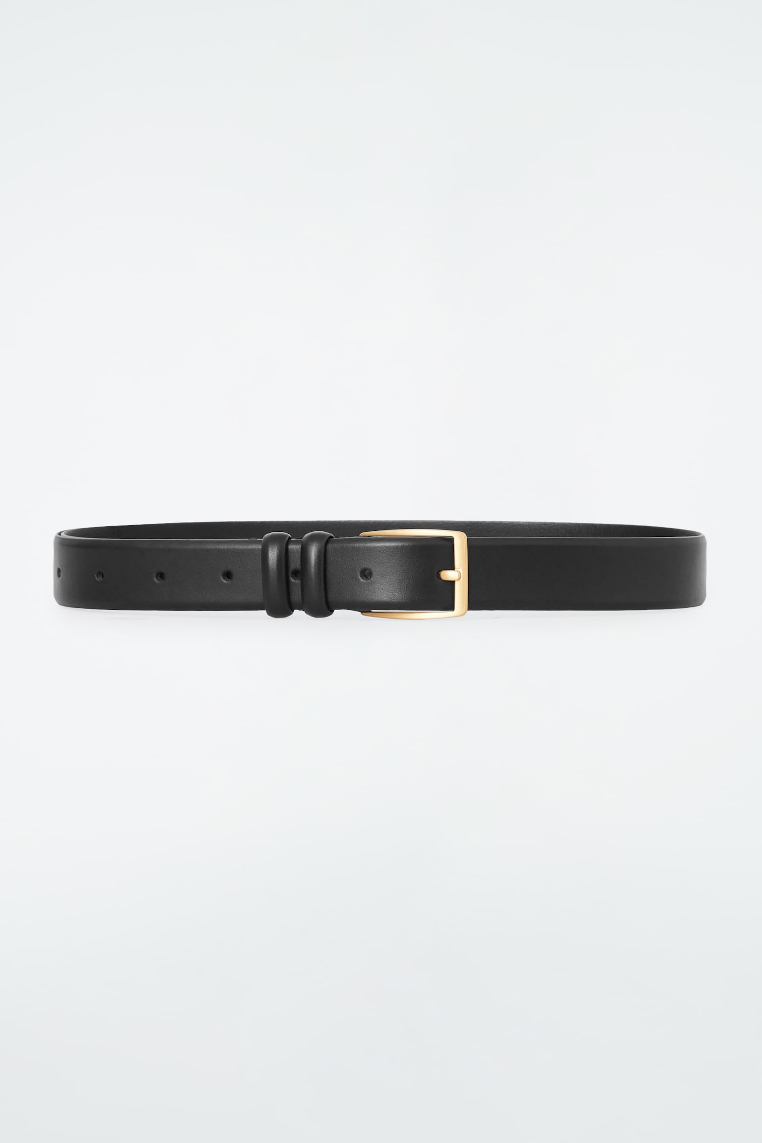 CLASSIC LEATHER BELT - BLACK/BLACK/DARK BROWN/BROWN - 5