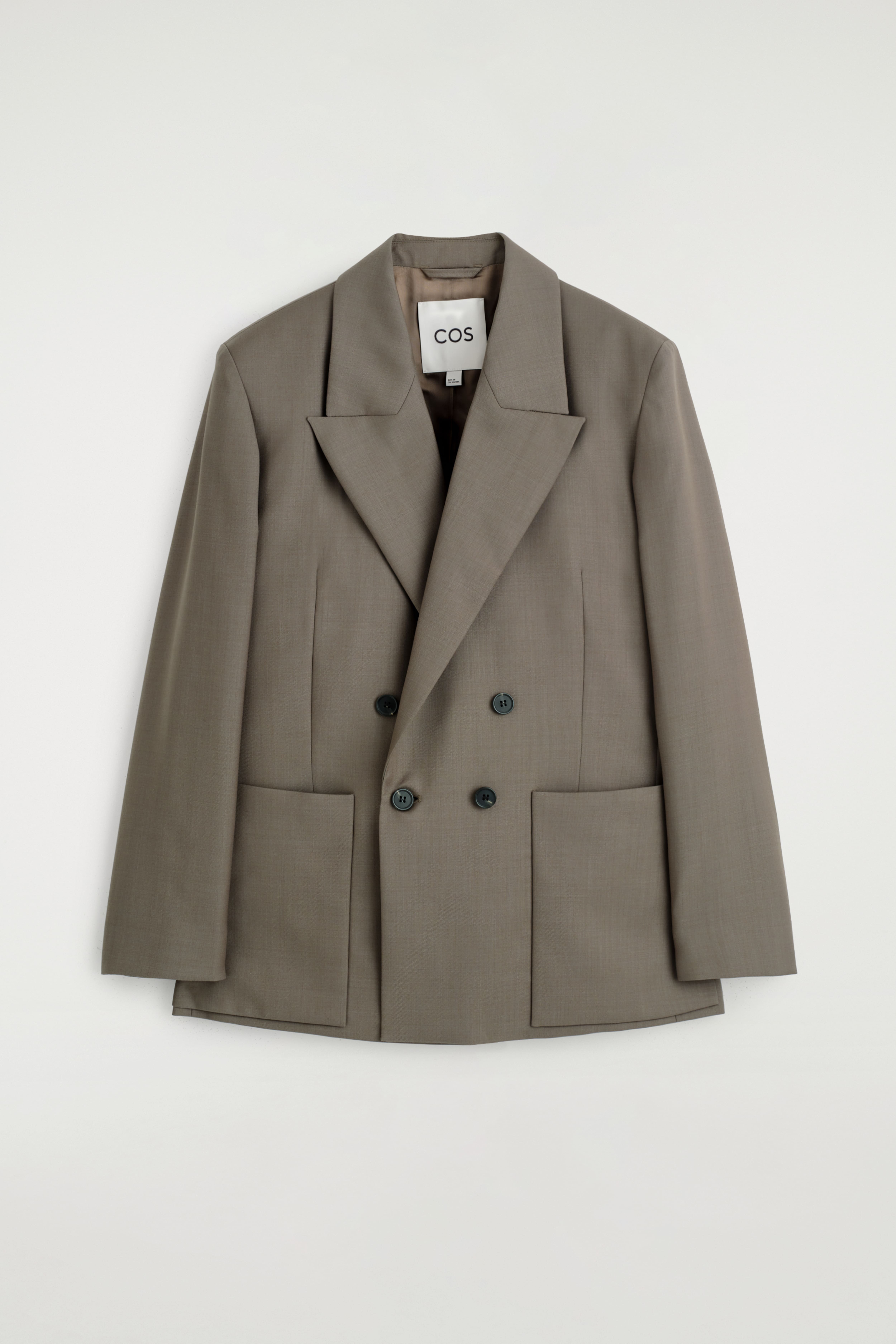 BLAZER DOPPIOPETTO IN TWILL DI LANA - TALPA