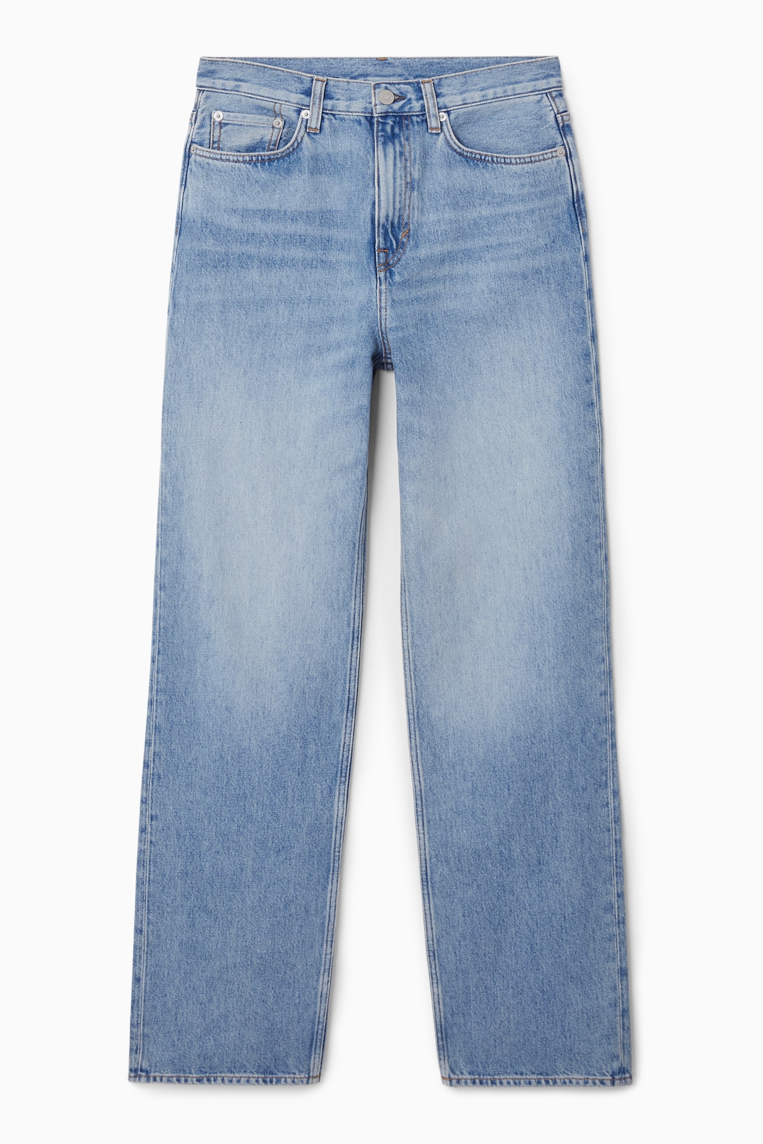 COLUMN STRAIGHT-LEG JEANS - LIGHT BLUE/LIGHT BLUE/DARK BLUE/WASHED BLACK/CHALK/WHITE - 2