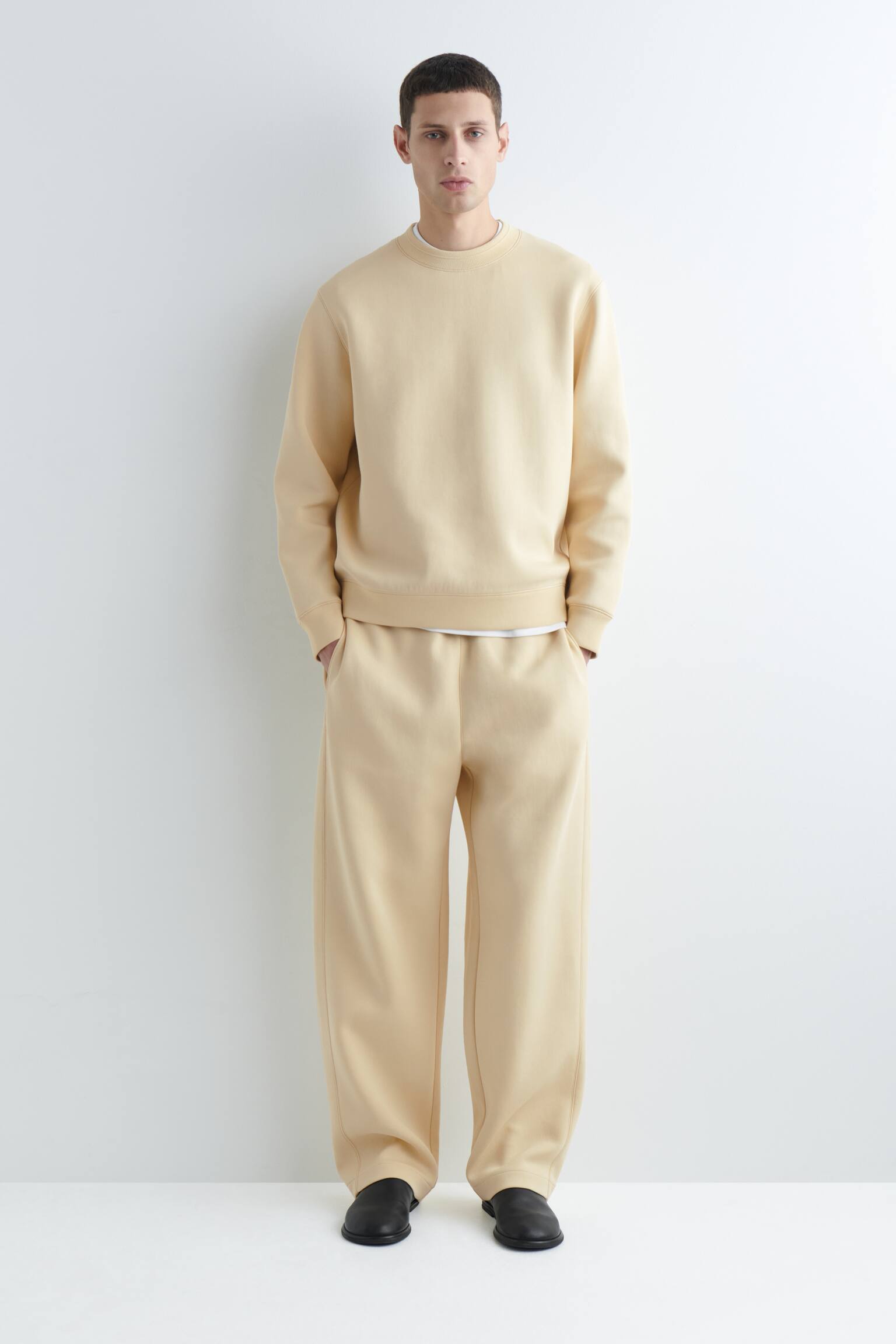 JOGGINGBYXOR I SCUBAMATERIAL - GUL - 6