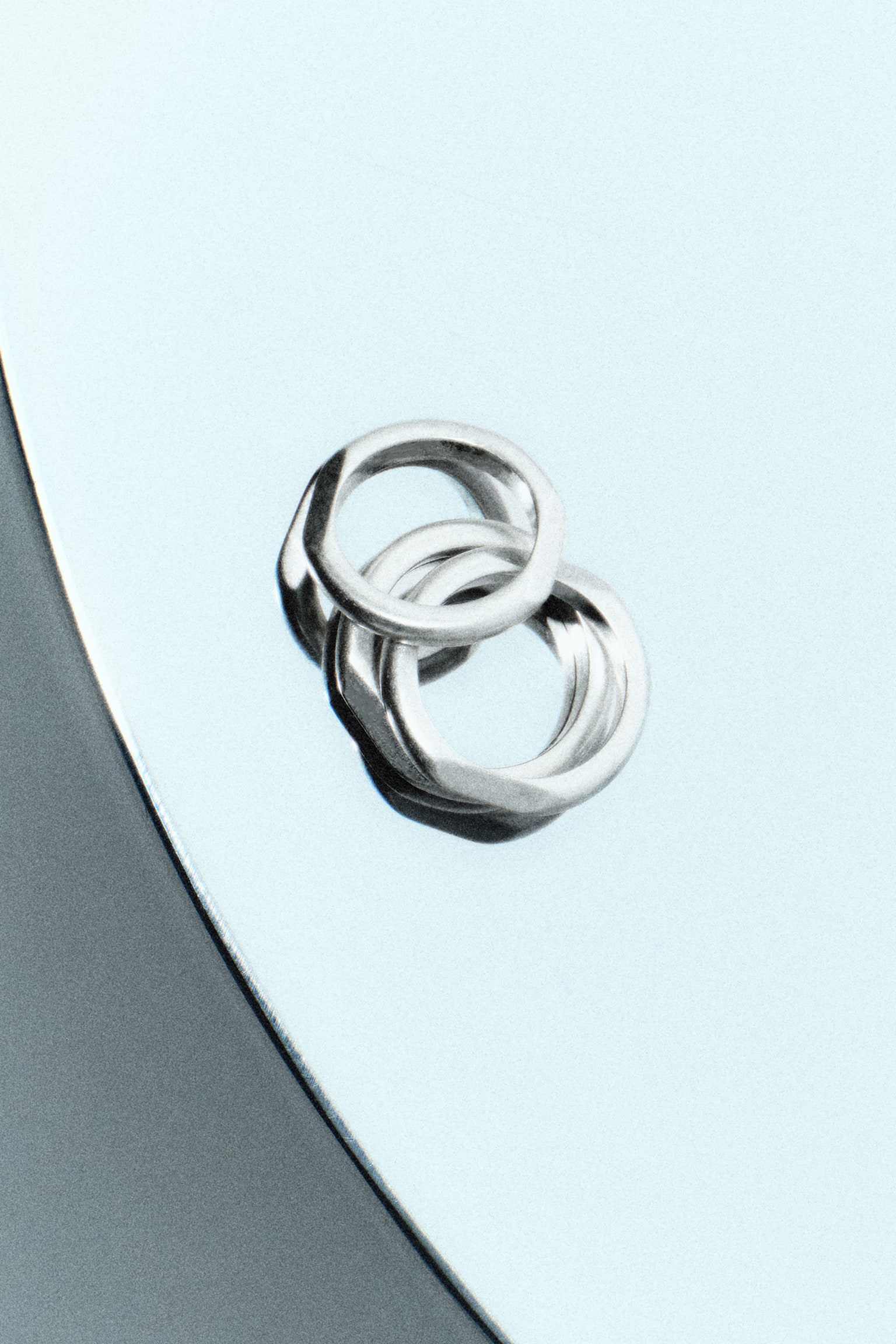 FACETED RING - СРЕБЪРНО - 4