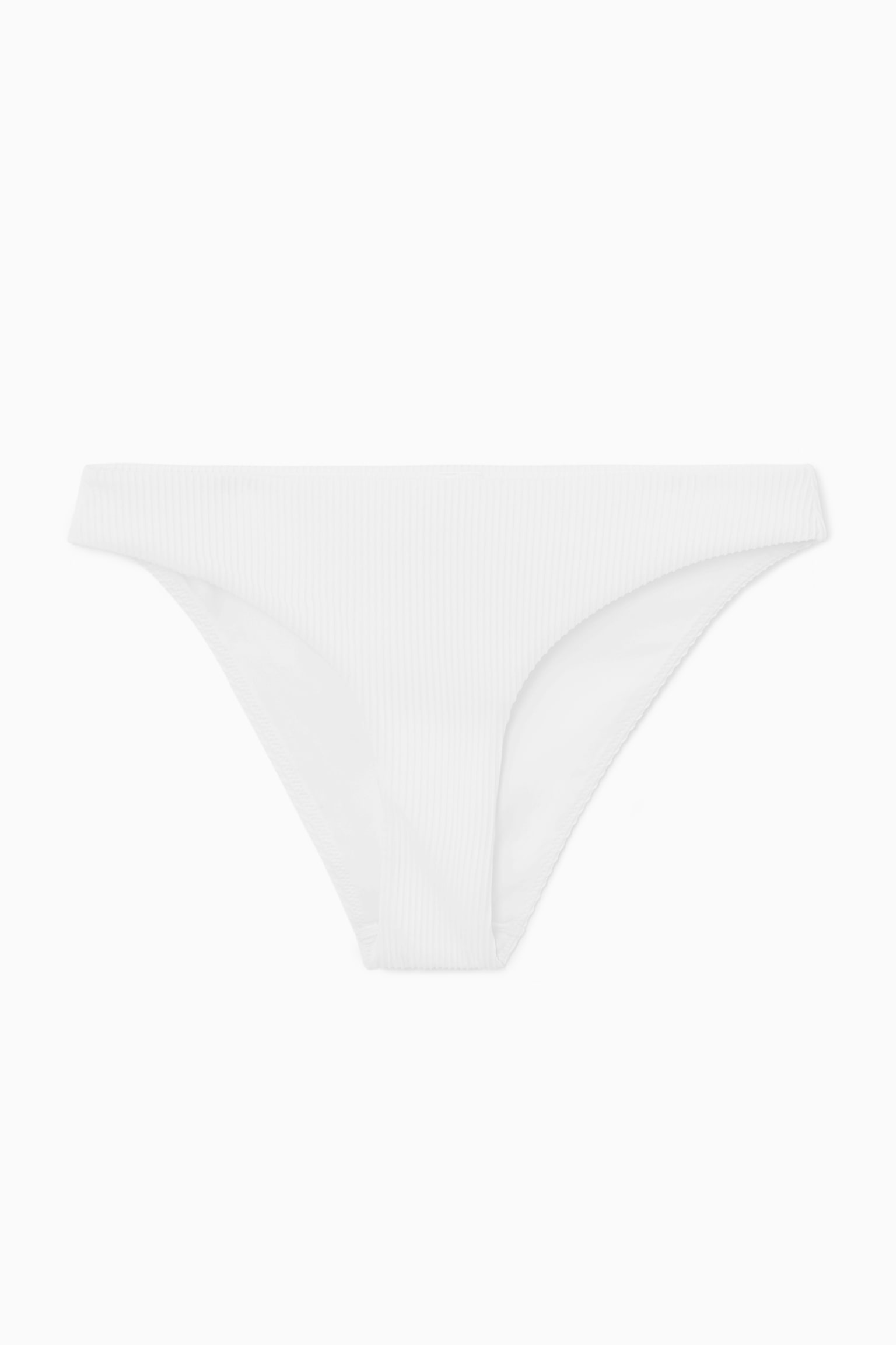 RIBBED BIKINI BRIEFS - WHITE/BLACK/BRIGHT RED - 2