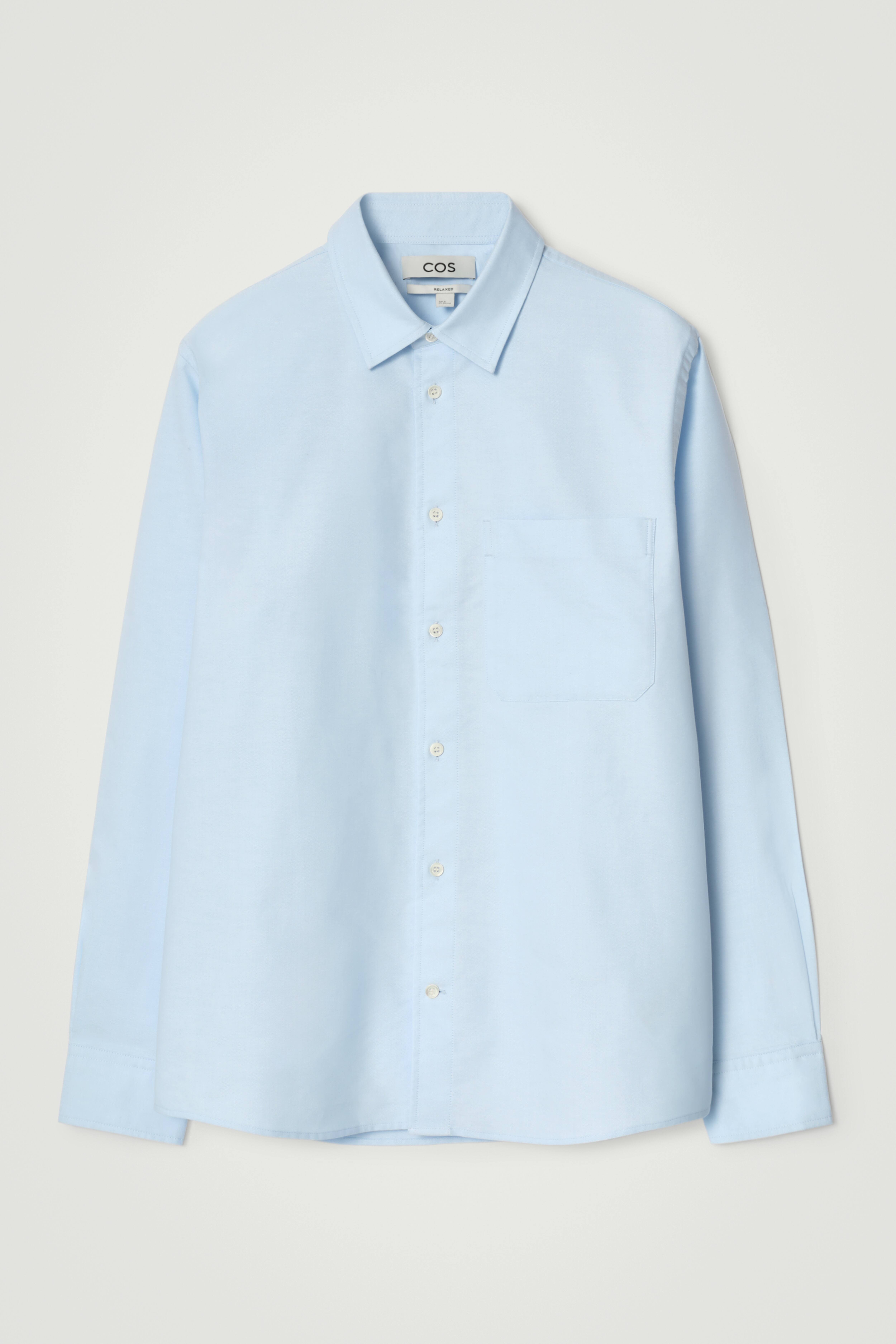 Chemise Oxford Homme – Manches Longues Confy – Col à Bandes – Léger Et Respirant – Parfaite Mariage & Sortie - 12