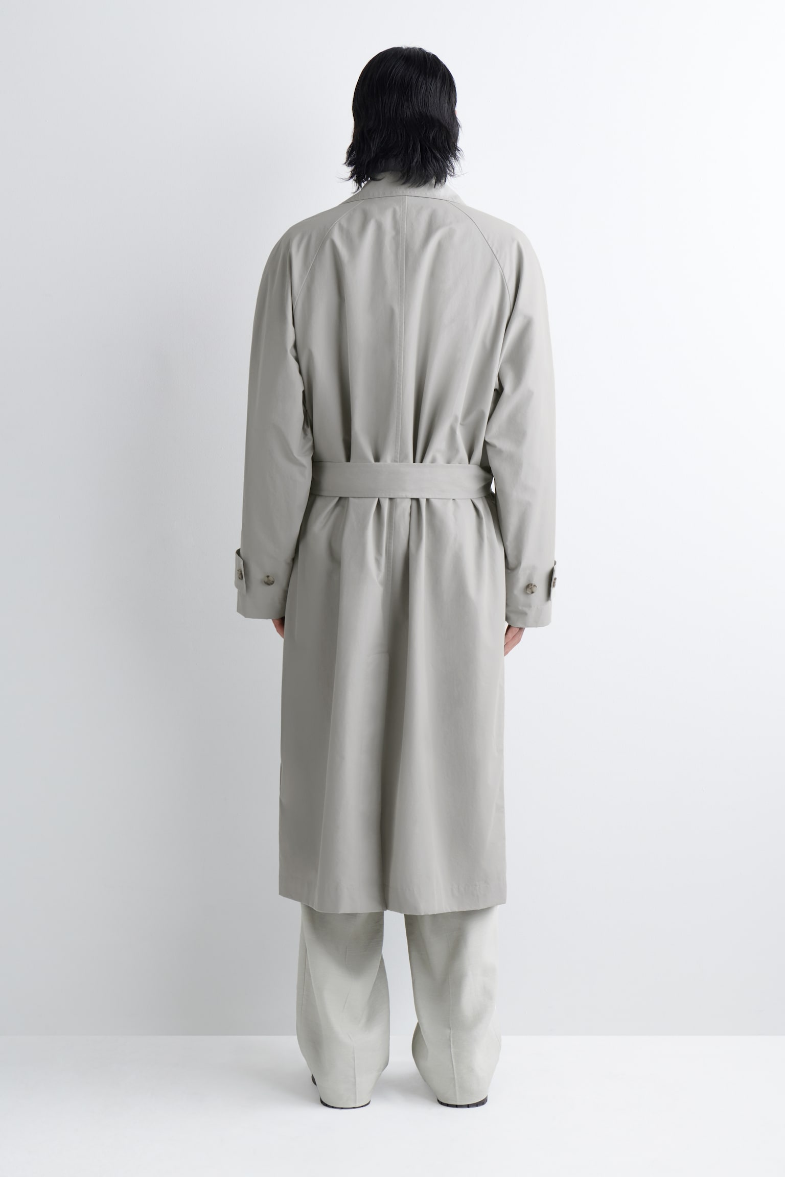 2-IN-1 WASSERABWEISENDER TRENCHCOAT - Hellgrau - 7