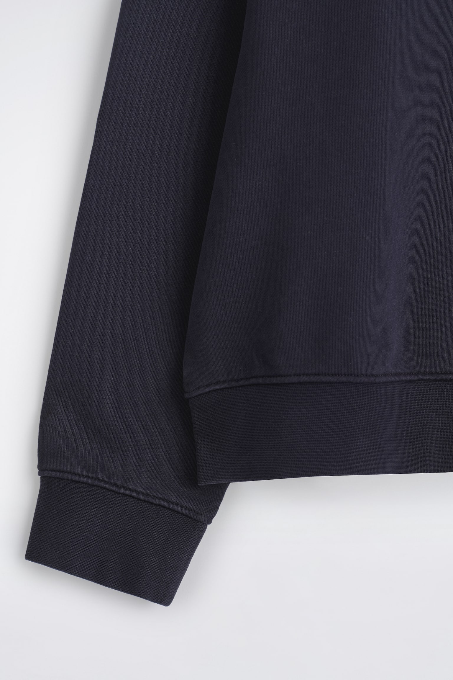 FELPA IN COTONE LAVATO - BLU NAVY/VERDE CHIARO/BIANCO - 7