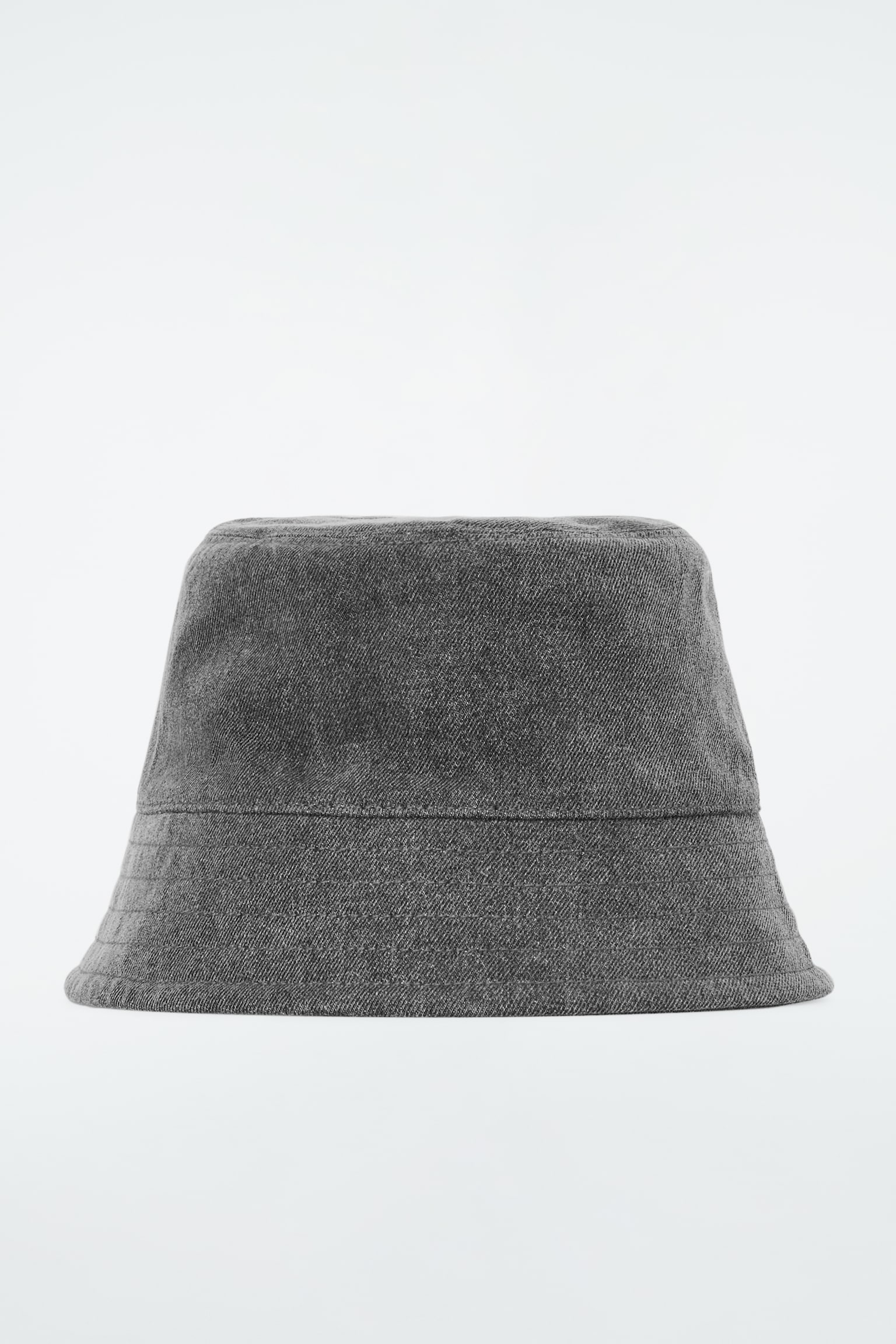 DENIM BUCKET HAT - GREY - 2